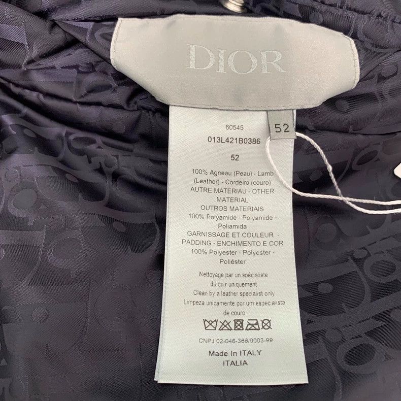 Dior Dior Purple logo dark pattern old flower full print sheepsk Size US L / EU 52-54 / 3 - 9 Thumbnail