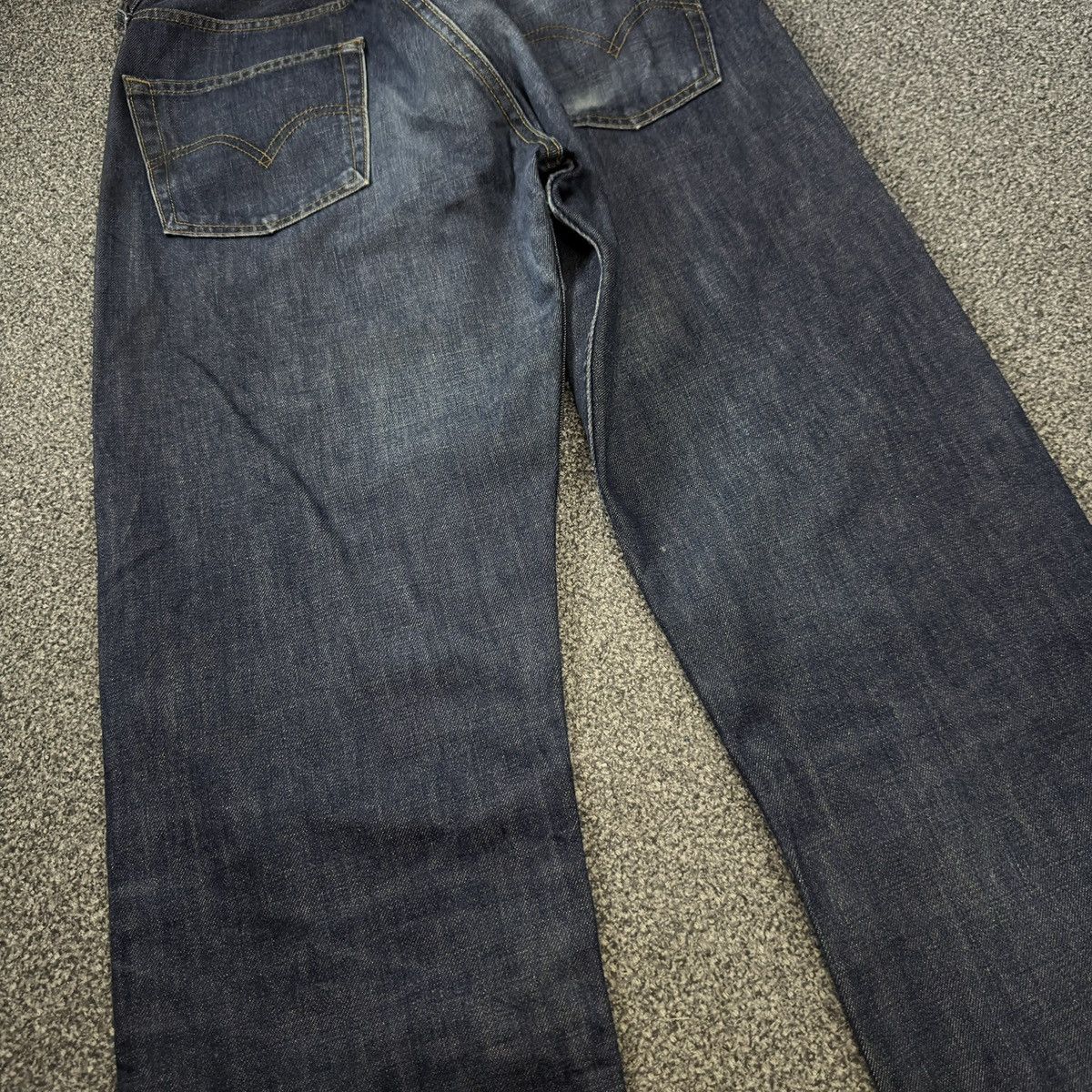 Levi's Vintage Clothing Vintage 90s Levis 509 Button Fly Distressed Blue Denim W31 Size US 31 - 10 Thumbnail