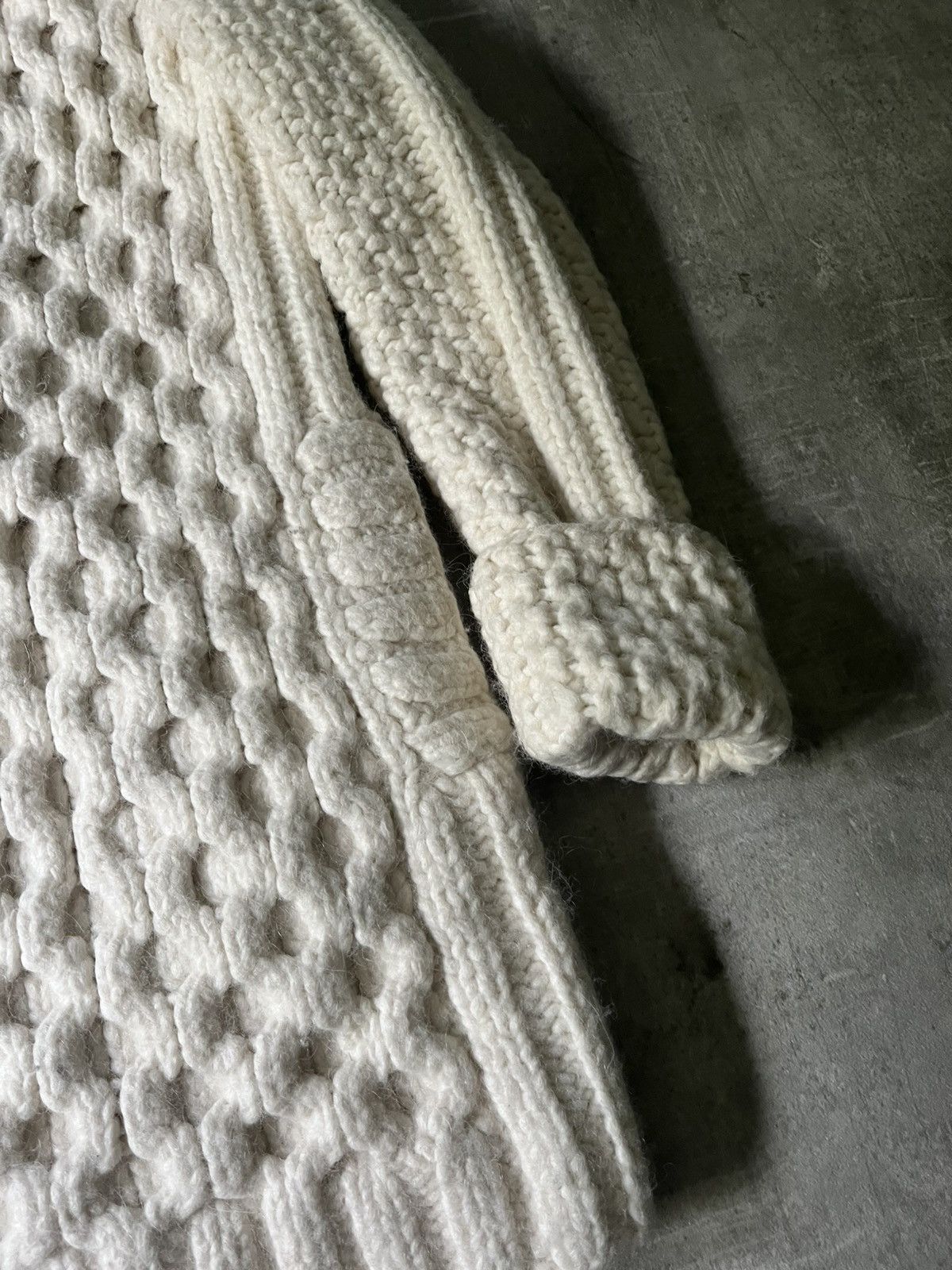 Maison Margiela Maison Margiela A/W 2013 Alpaca heavyweigh beige sweater Size US M / EU 48-50 / 2 - 4 Thumbnail