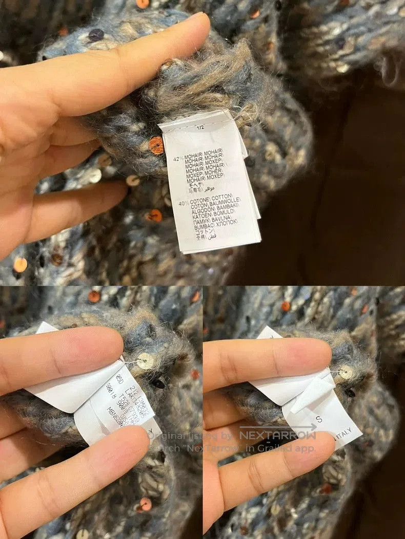Brunello Cucinelli Brunello Cucinelli Sequin Knit Sweater. Size US S / EU 44-46 / 1 - 4 Thumbnail