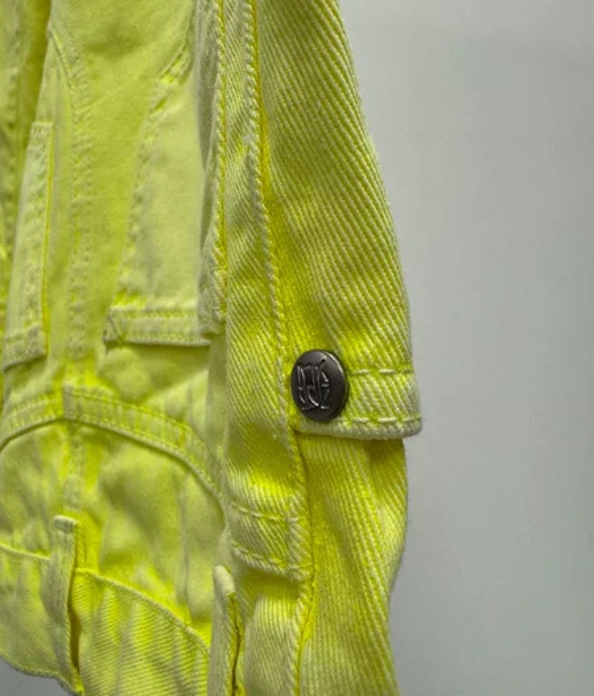Jean Paul Gaultier Jean Paul Gaultier Inverted of Lemon Yellow Jeans Size US 30 / EU 46 - 4 Thumbnail