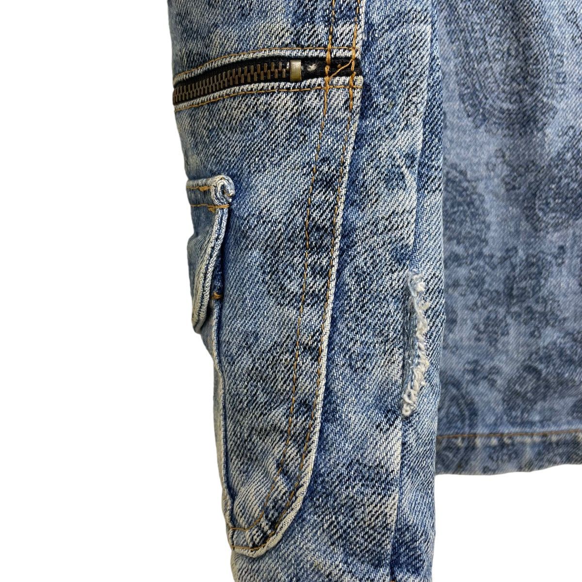 Indigo 🗣️Denim Vest Paisley Jacket Size US S / EU 44-46 / 1 - 6 Thumbnail