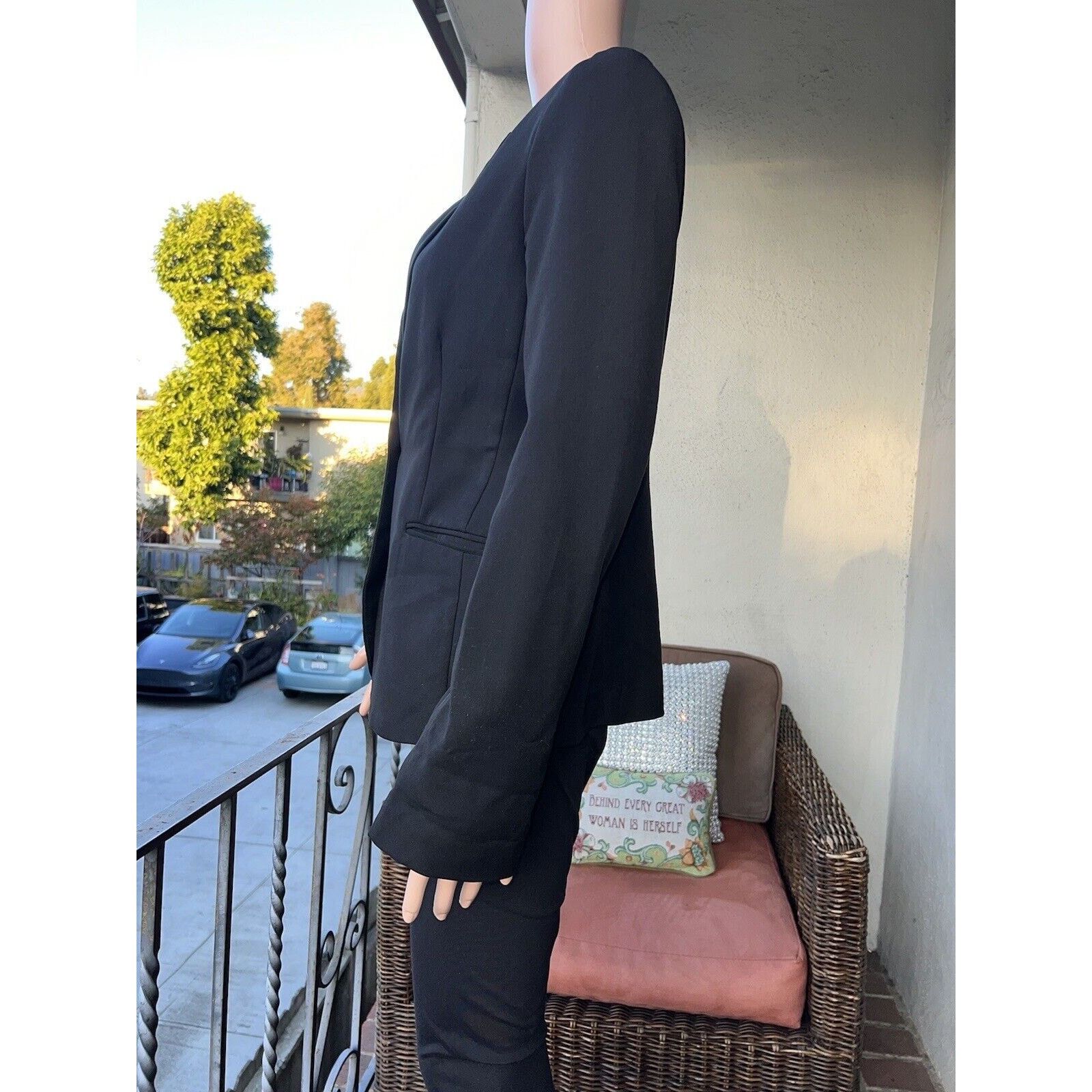 Other Ambiance Women's Long Sleeve Formal Cocktail Blazer Medium Size M / US 6-8 / IT 42-44 - 3 Thumbnail