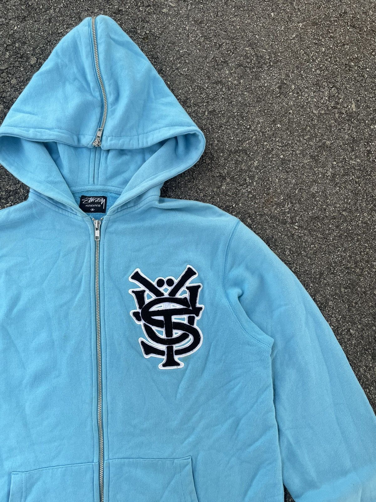 Born X Raised × Stussy Stussy & BXR Logo Zip Hoodie | Grailed