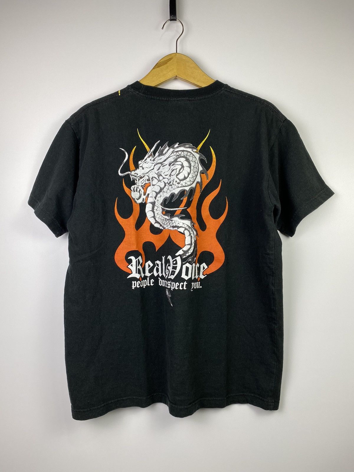 Hysteric Glamour japanese brand strange heaven dragon fire y2k tee Size US L / EU 52-54 / 3 - 1 Thumbnail