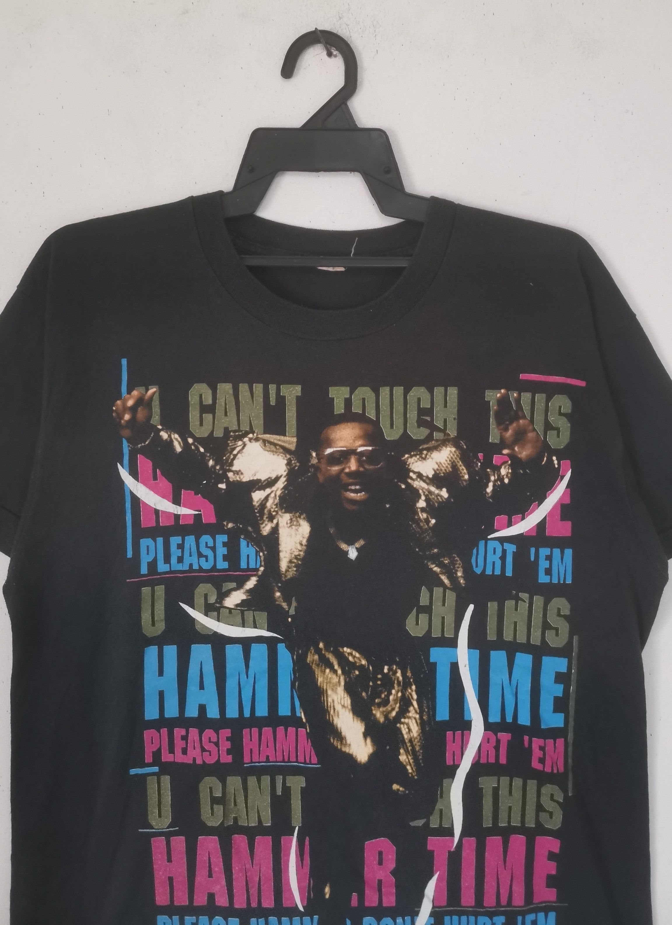 Band Tees × Vintage Rare Vintage Mc Hammer t-shirt American rapper Size US XL / EU 56 / 4 - 2 Thumbnail