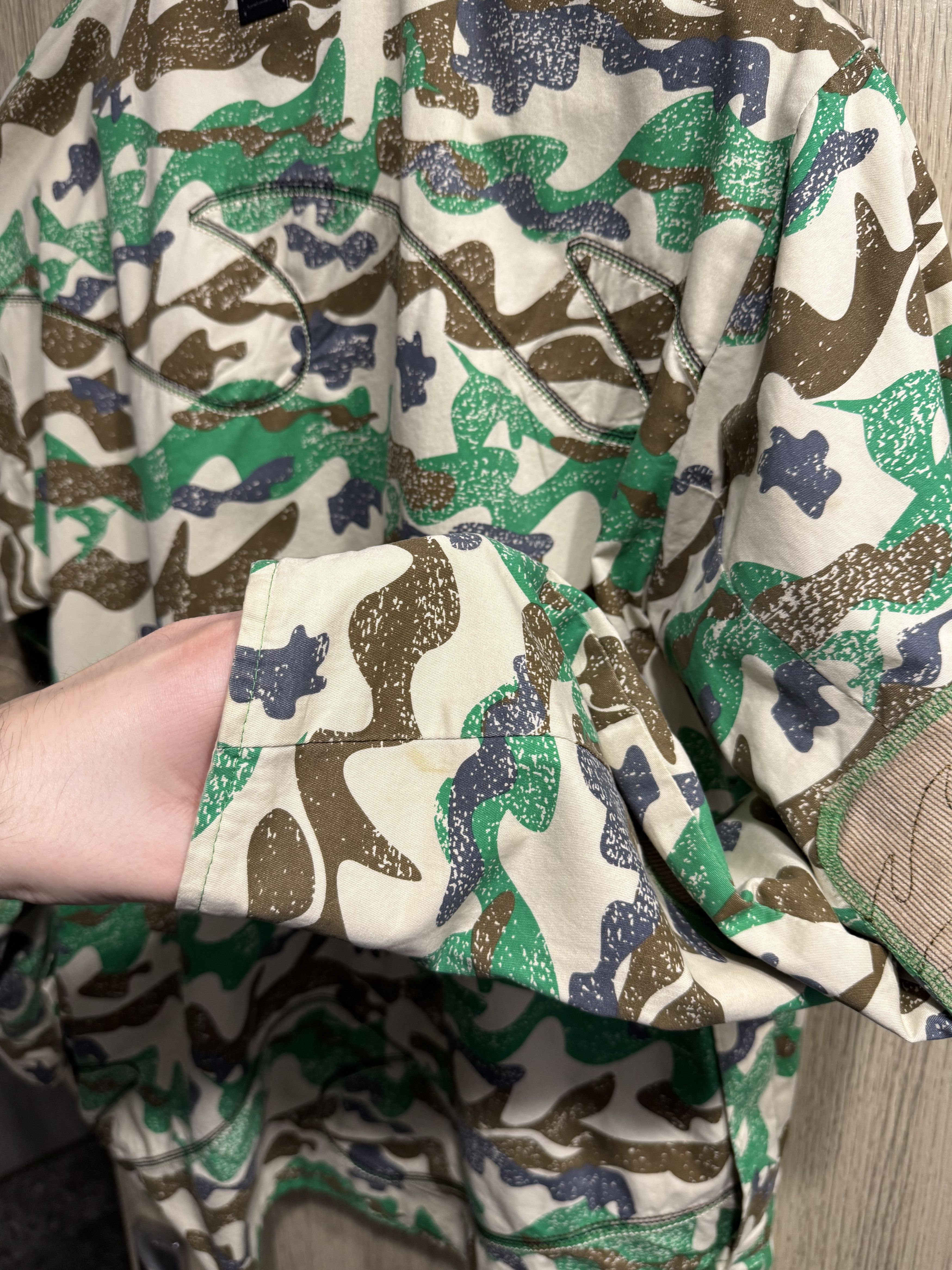 Pink Dolphin Pink Dolphin Multipocket Camo Jacket Military Style Size US M / EU 48-50 / 2 - 7 Thumbnail