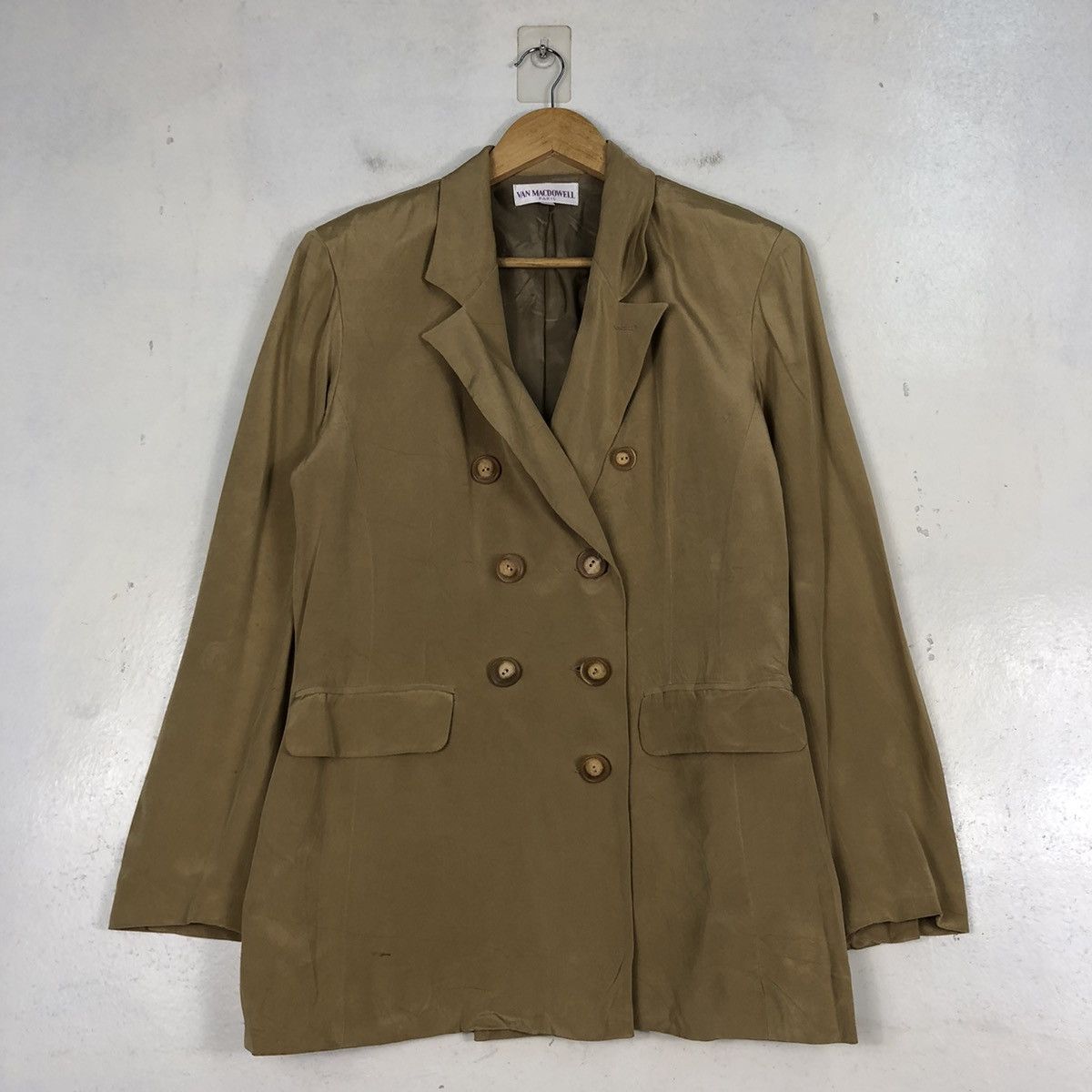 Van Macdowell Paris Double Breasted Overcoat