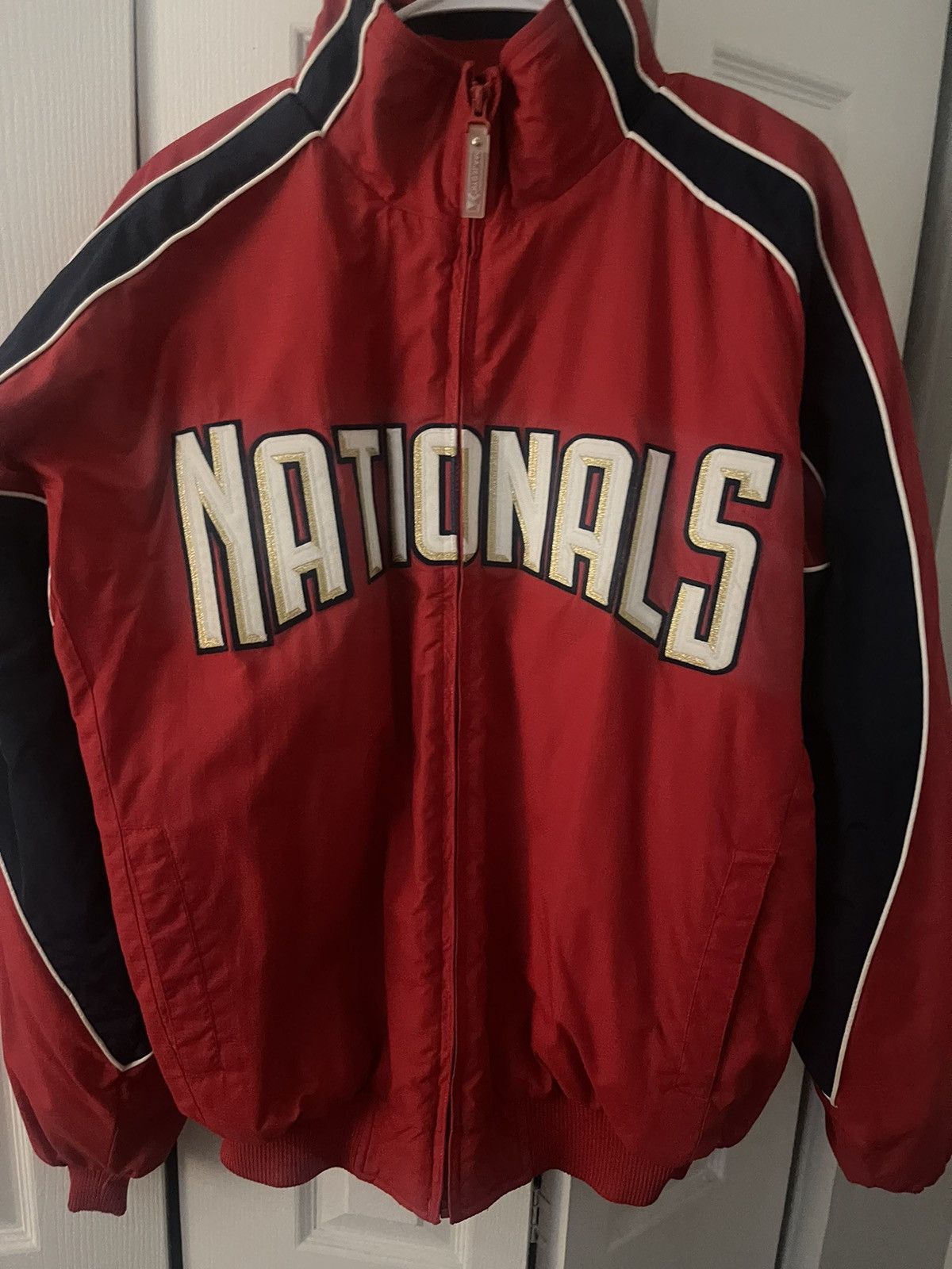 MLB × Vintage Vintage “Washington Nationals” bomber jacket Size US L / EU 52-54 / 3 - 1 Thumbnail