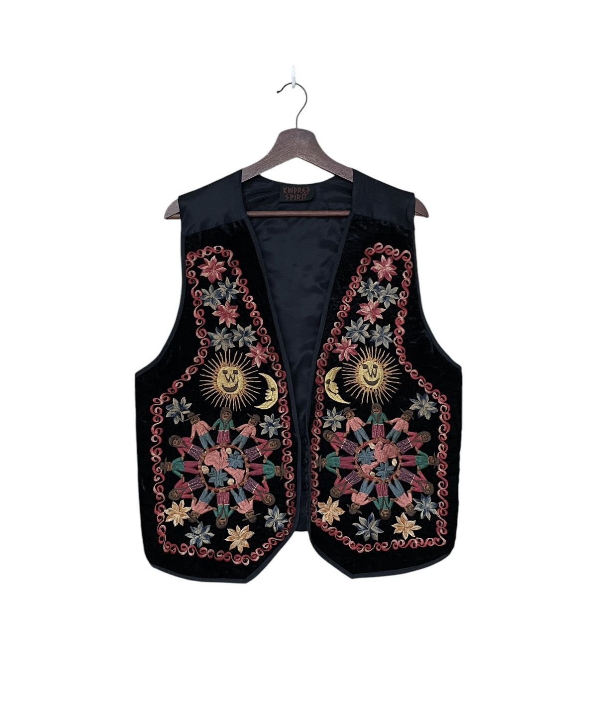 Vintage Vintage Art Navajo Handmade Vest 1990s Size US L / EU 52-54 / 3 - 1 Thumbnail