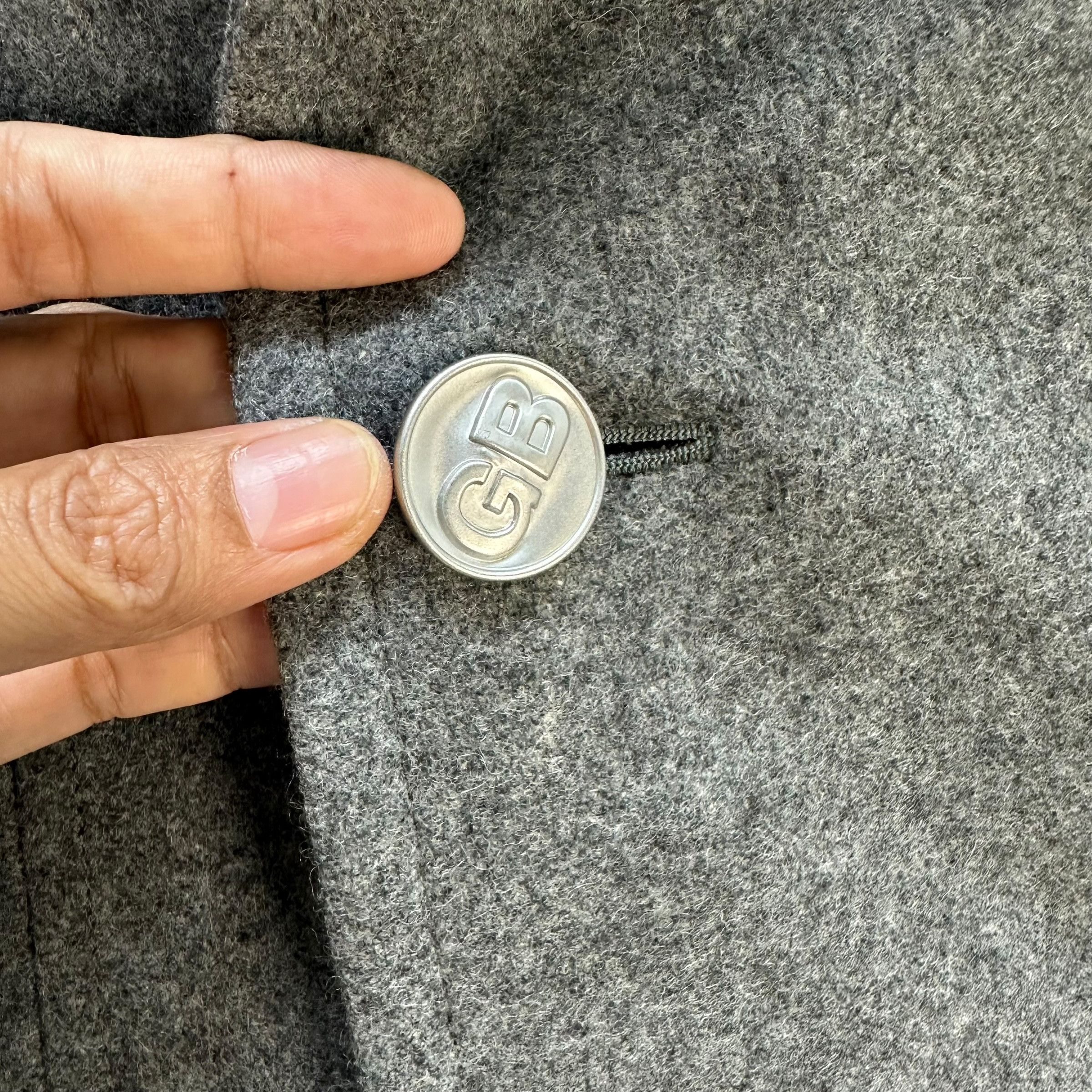 GB GB SKINS British Flag Double Breasted Wool Jacket #A69-1663 Size US S / EU 44-46 / 1 - 3 Thumbnail