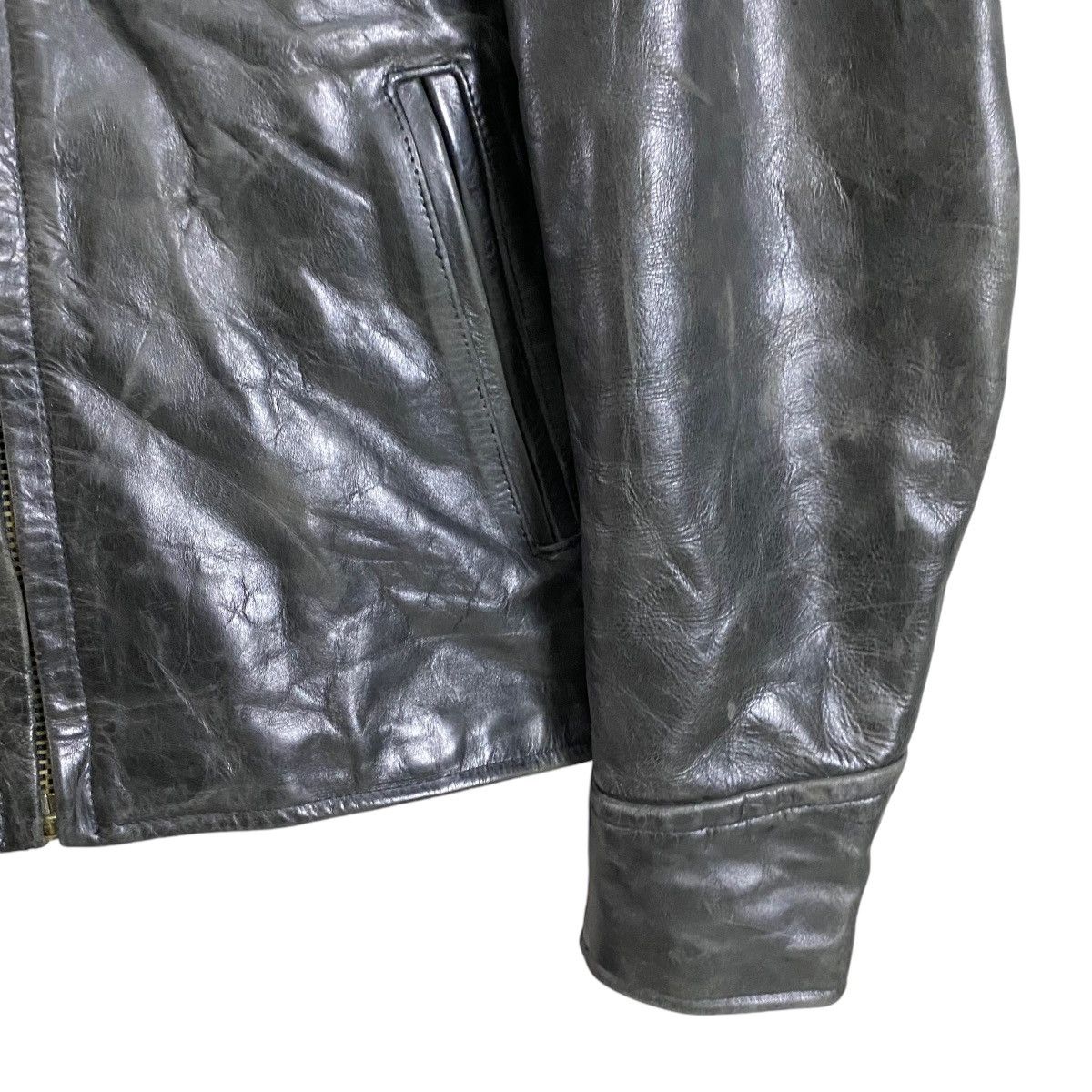 Genuine Leather Vintage Patina Indian Motocycle Inc leather jacket Size US M / EU 48-50 / 2 - 13 Thumbnail