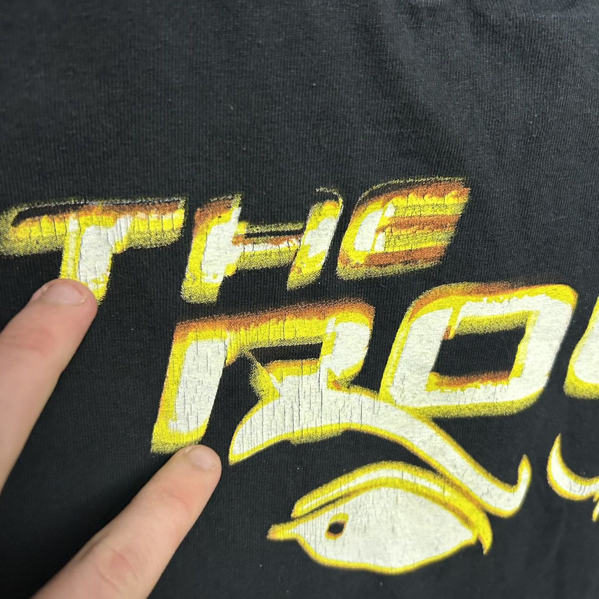 WWE Vintage WWE wrestling The Rock 1999 big logo movie sleeveles Size US M / EU 48-50 / 2 - 9 Thumbnail