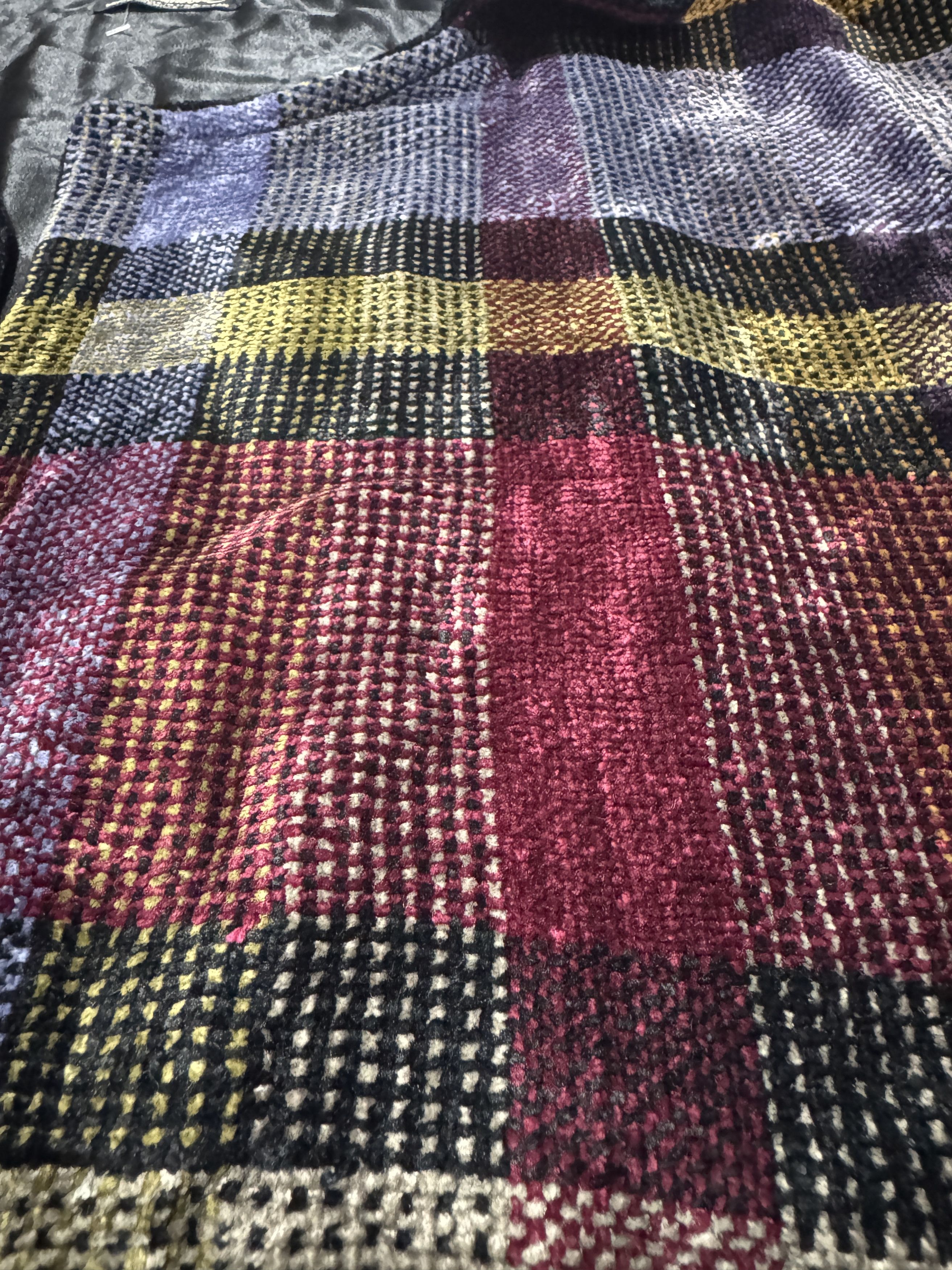 Vintage Vintage Loominus Handwovens Cardigans Rayon Shadow Plain Size XL / US 12-14 / IT 48-50 - 4 Thumbnail