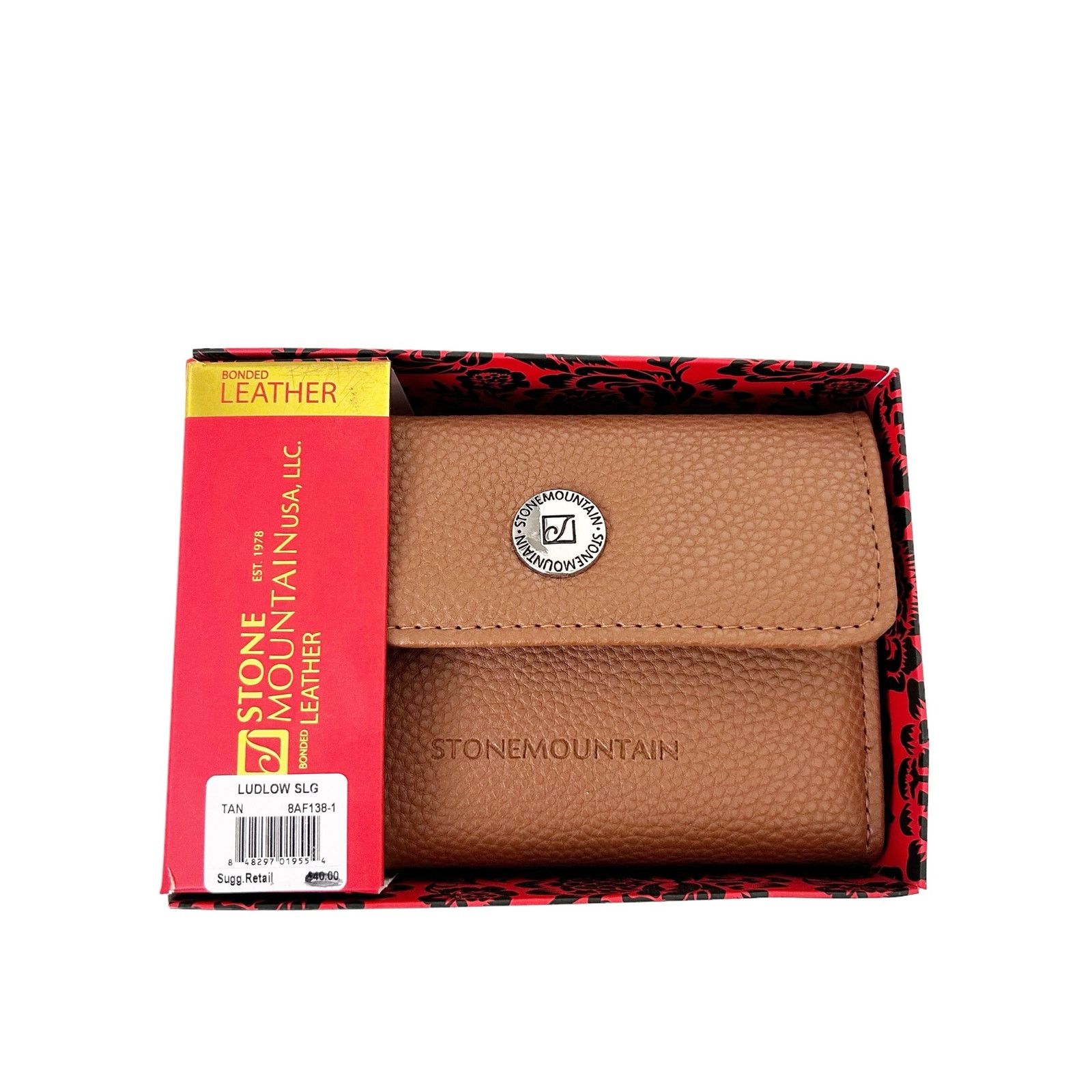 Other Stone Mountain Brown Leather Wallet Size ONE SIZE - 4 Thumbnail