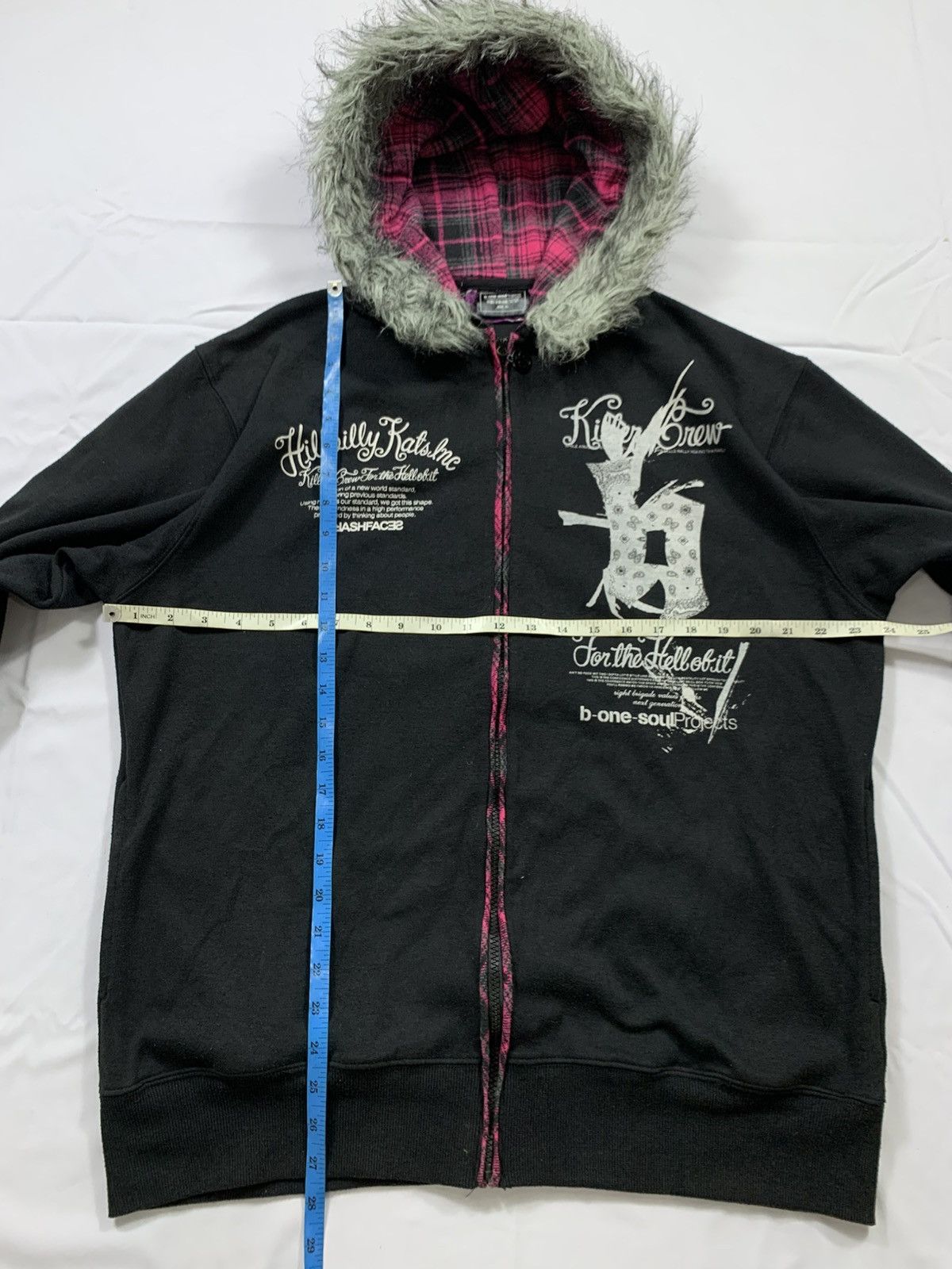 If Six Was Nine Sick Fur zip hoodie punk B one soul japan Ifsix Lgb style Size US XL / EU 56 / 4 - 6 Thumbnail