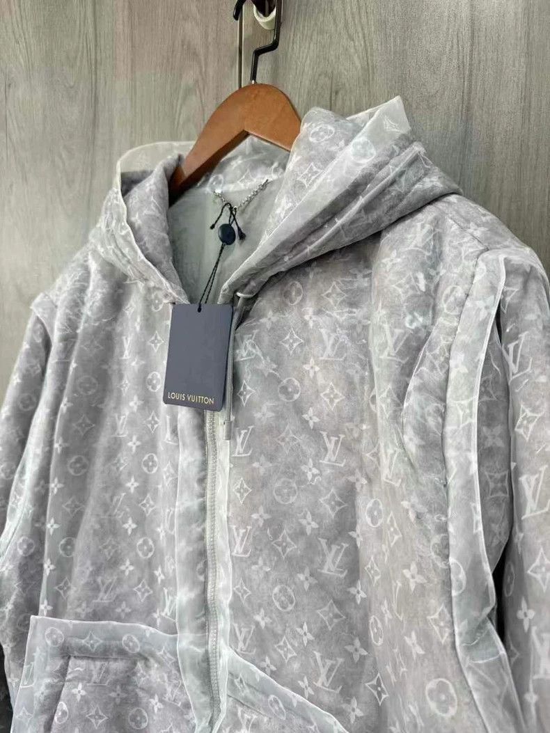 Louis Vuitton LouisVuitton LouisVuitton organza printed zip-up hoodie-250 Size US L / EU 52-54 / 3 - 2 Thumbnail