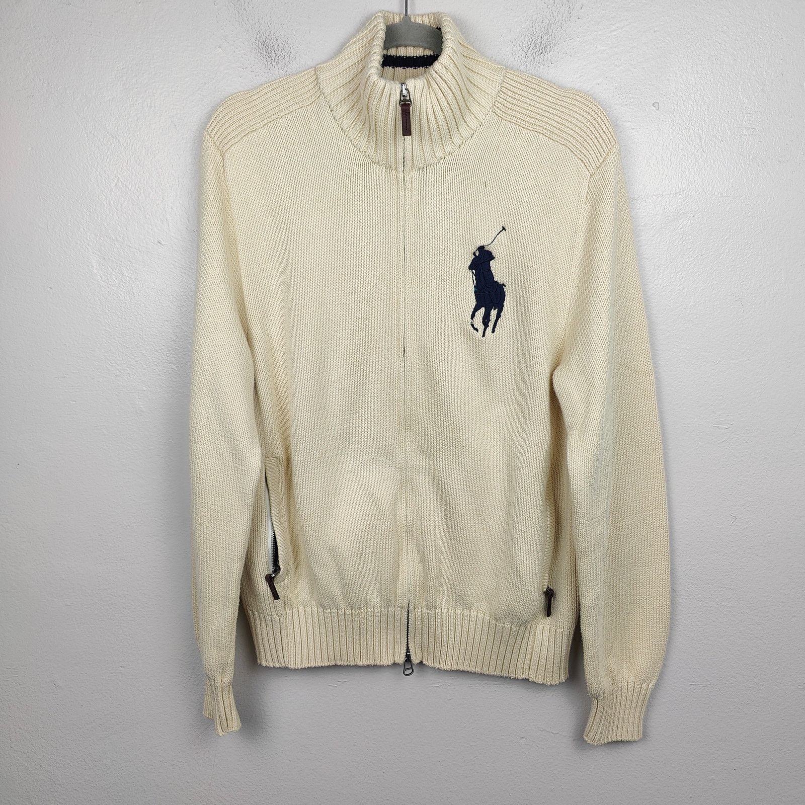 Polo Ralph Lauren Vintage Polo Ralph Lauren Big Pony Knit Sweater Mens Large Size US L / EU 52-54 / 3 - 1 Thumbnail
