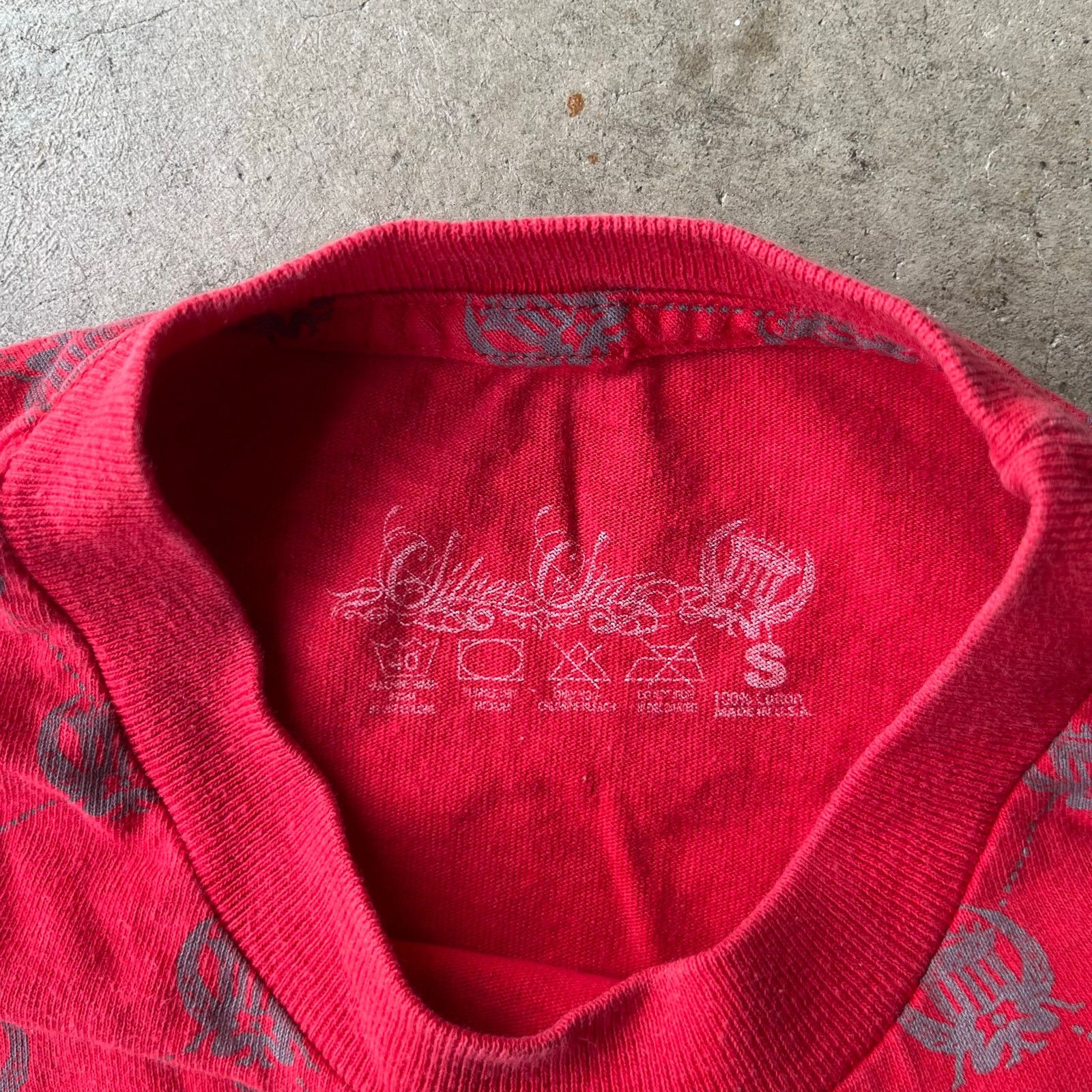 Vintage VINTAGE SILVER STAR Y2K SHIRT AOP 00S GRUNGE RED SMALL Size US S / EU 44-46 / 1 - 4 Thumbnail