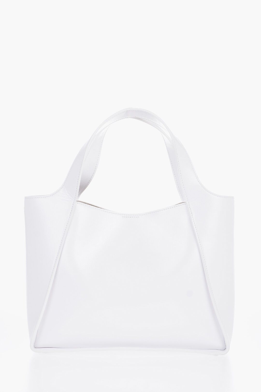 Stella McCartney og1mm0824 Size: OS / Vegan Leather Tote Bag in White Size ONE SIZE - 3 Thumbnail