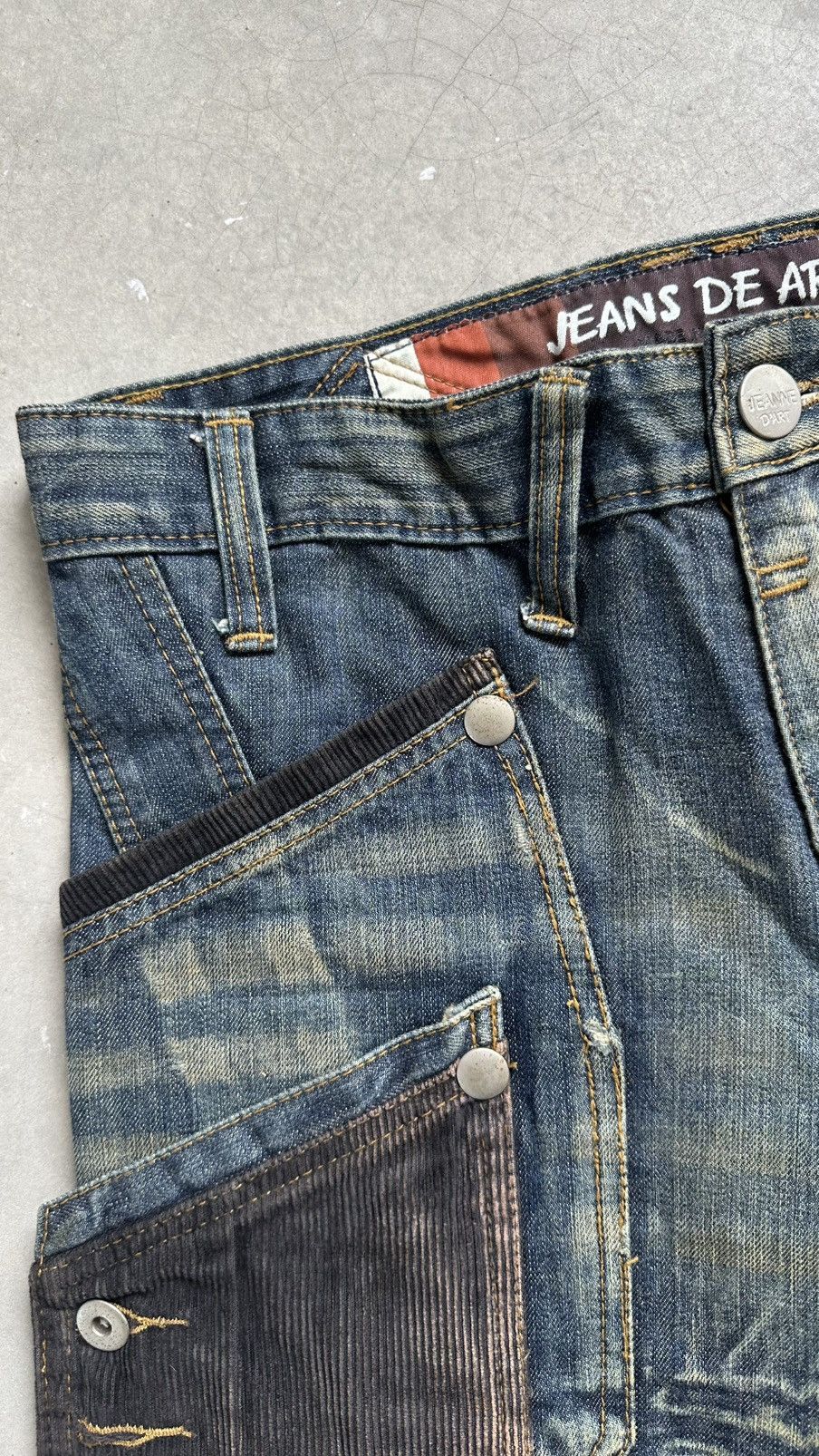 Japanese Brand JAPANESE 🇯🇵 JEANS DE ART MUTIPOCKET TACTICAL BONDAGES JEANS Size US 36 / EU 52 - 6 Thumbnail