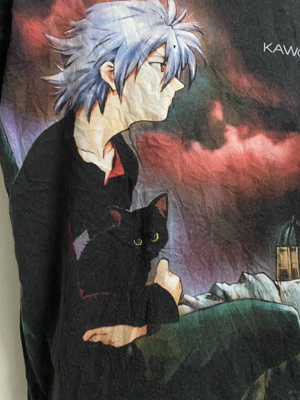 Anime Vintage Neon Genesis Evangelion Kaworu Nagisa Size US M / EU 48-50 / 2 - 2 Thumbnail