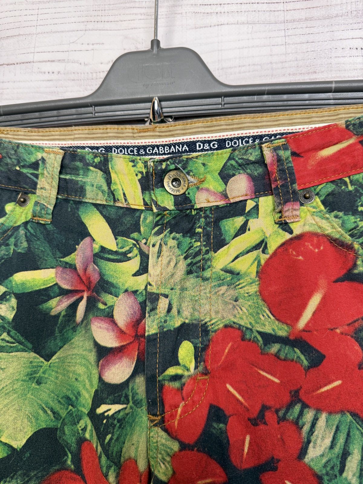 Dolce & Gabbana Dolce&Gabbana flower pants Size US 33 - 5 Thumbnail
