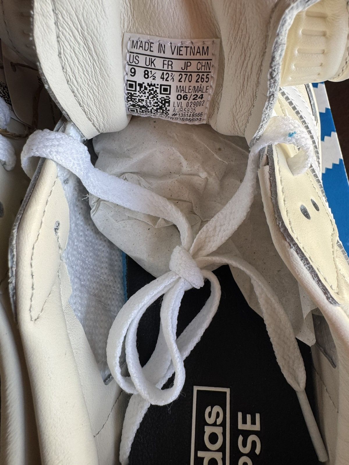 Adidas Clipse x Adidas Samba Thorn LT Cream White Size US 9 / EU 42 - 6 Thumbnail