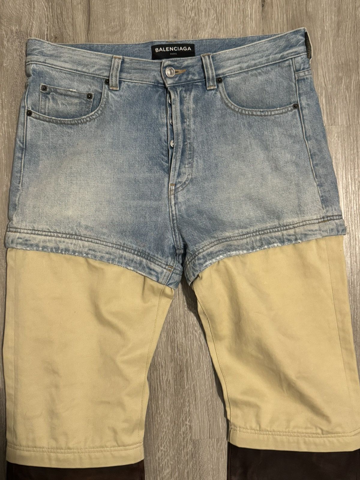 Balenciaga Balenciaga SS18 Leather Convertible Pants Size US 31 - 2 Thumbnail
