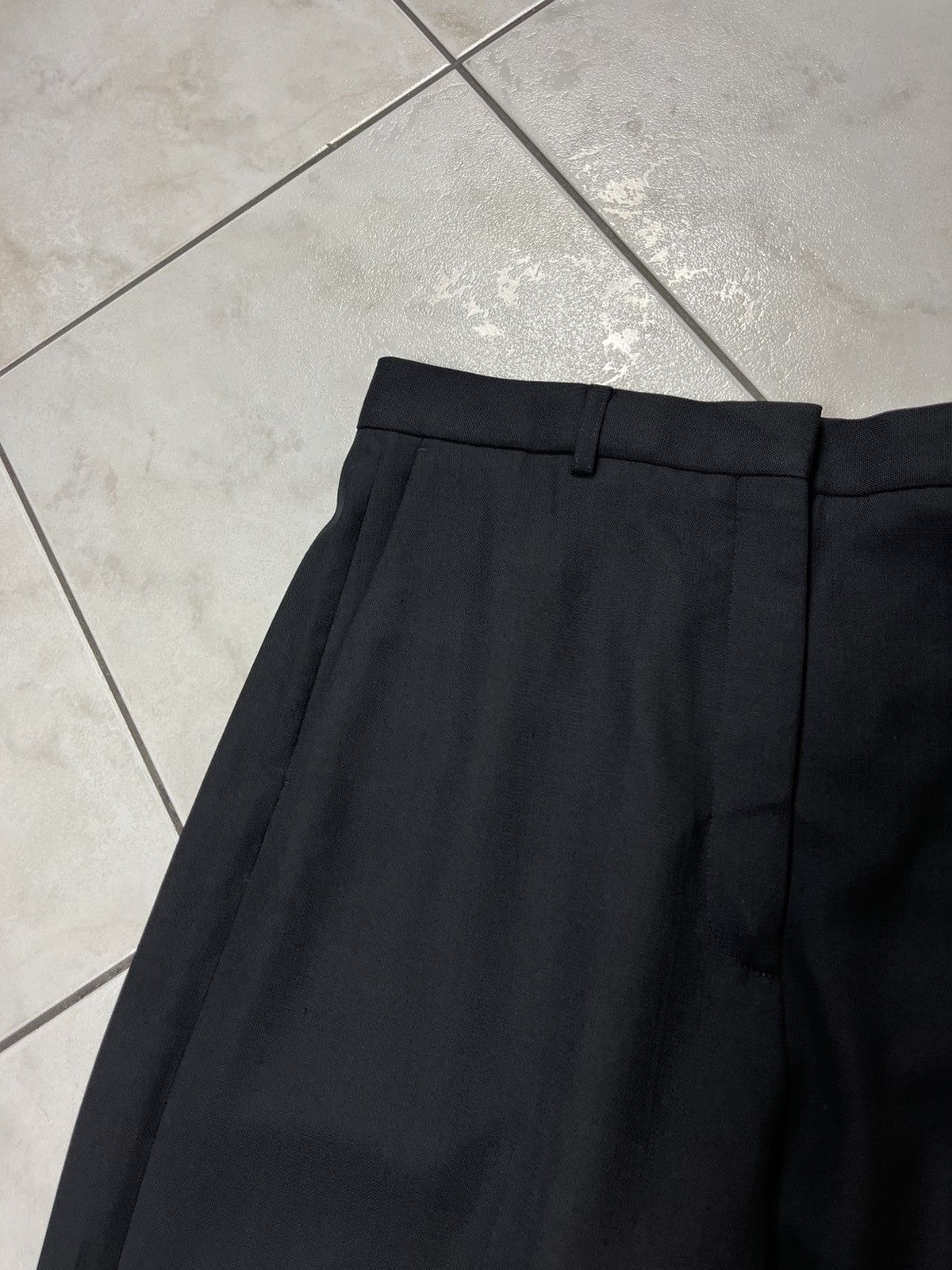 Acne Studios Acne Studios wool relaxed tailored trousers creased pants Size 30" / US 8 / IT 44 - 10 Thumbnail
