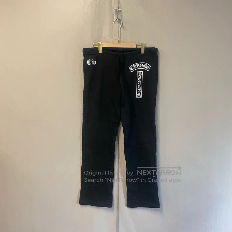 Chrome Hearts CHROME HEARTS Size M Black horseshoe Sanskrit casual pants Size US 31 - 1 Thumbnail