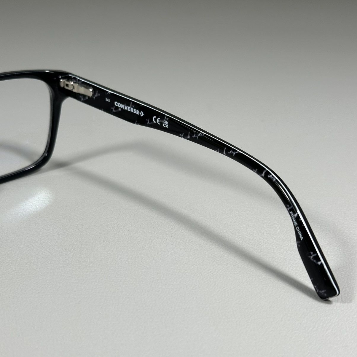 Converse Converse CV5000 001 54_18 145 Rectangular Black Eyeglasses Size ONE SIZE - 6 Thumbnail