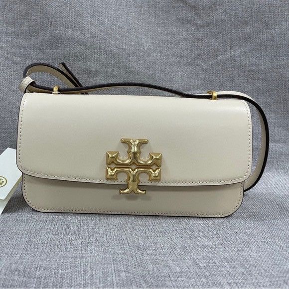 Tory Burch TORY BURCH Eleanor New Cream Small Convertible Shoulder Bag Size ONE SIZE - 1 Thumbnail