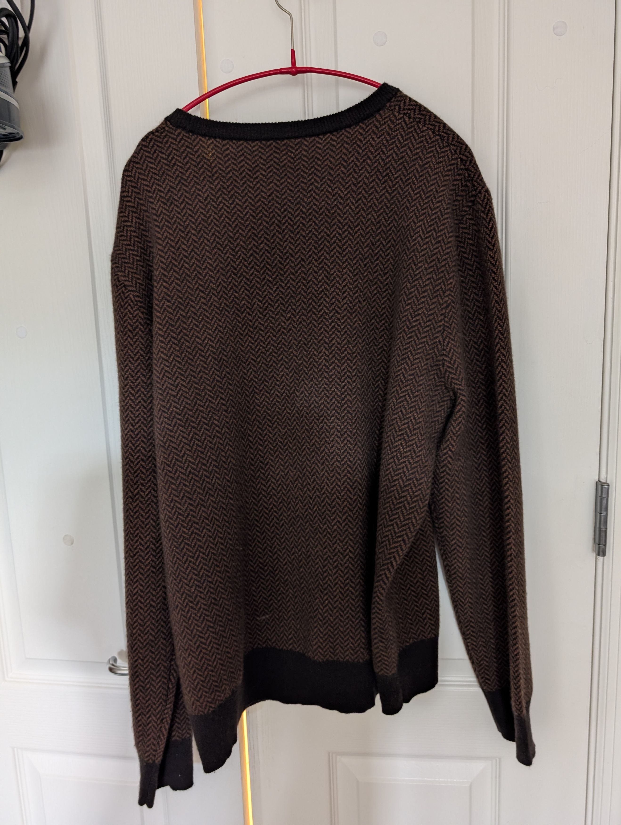 J.Crew Jcrew cashmere Houndstooth Sweater Size US XL / EU 56 / 4 - 2 Thumbnail
