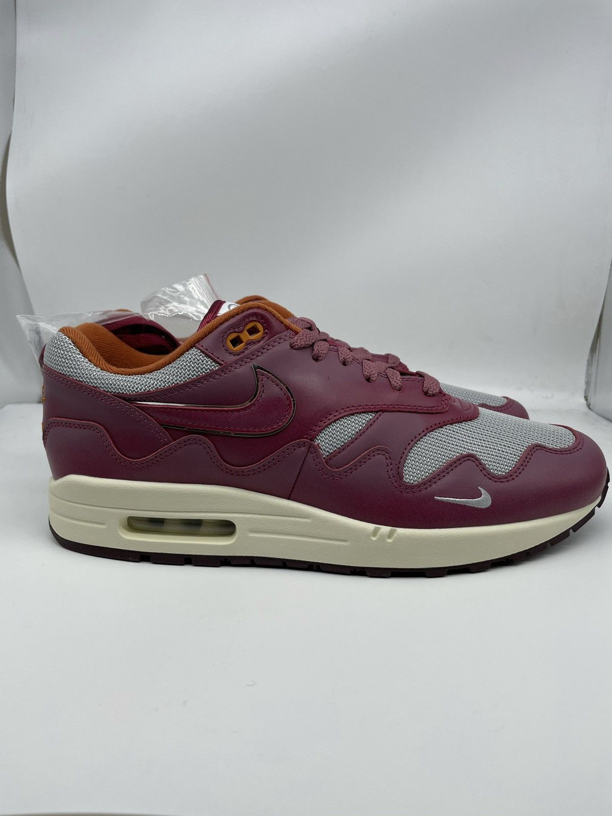 Nike × Patta Nike Air Max 1 x Patta Maroon Size US 11 / EU 44 - 4 Thumbnail