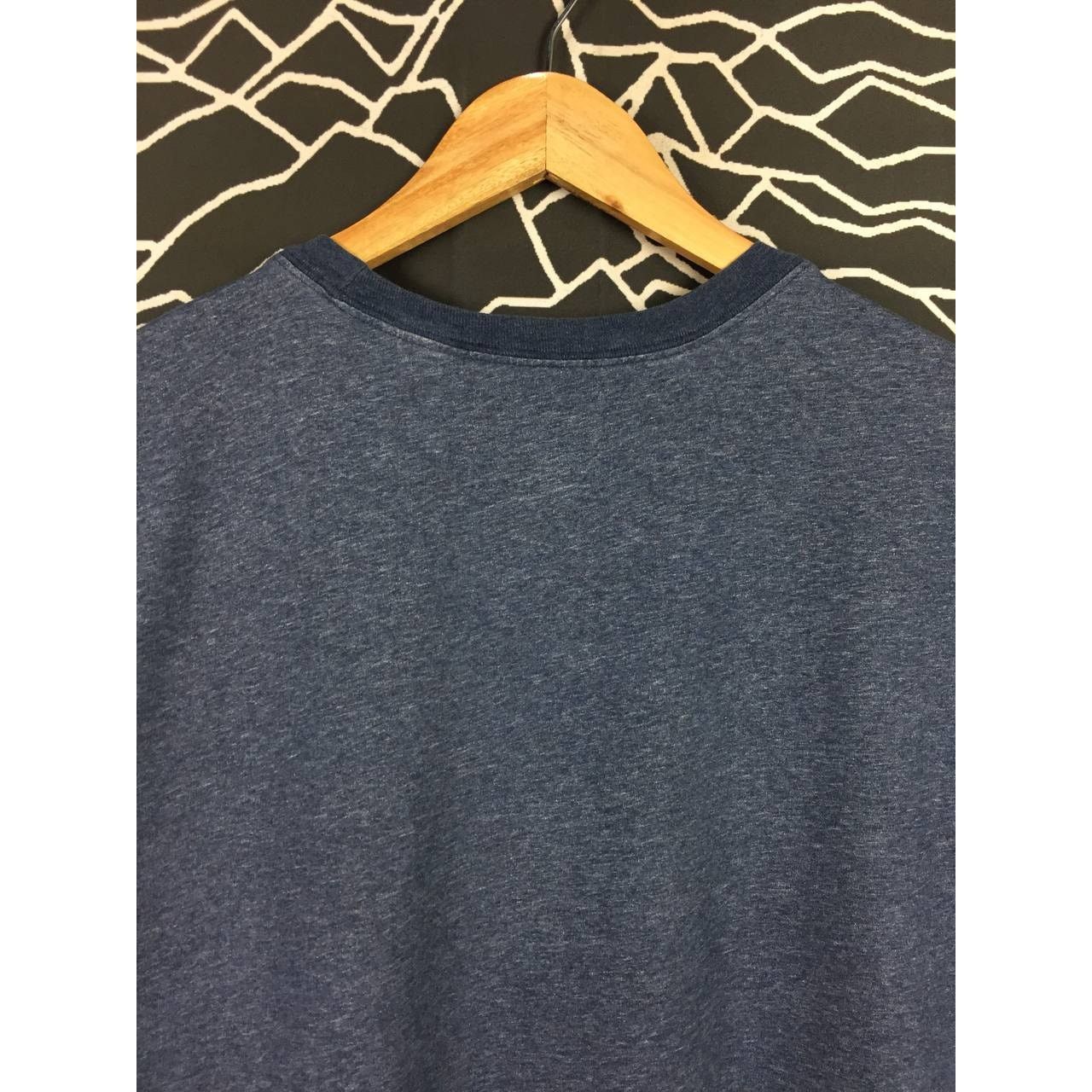 Nike Nike Dri-Fit Swoosh Logo Heather Blue Athletic Tee Size US XL / EU 56 / 4 - 8 Thumbnail