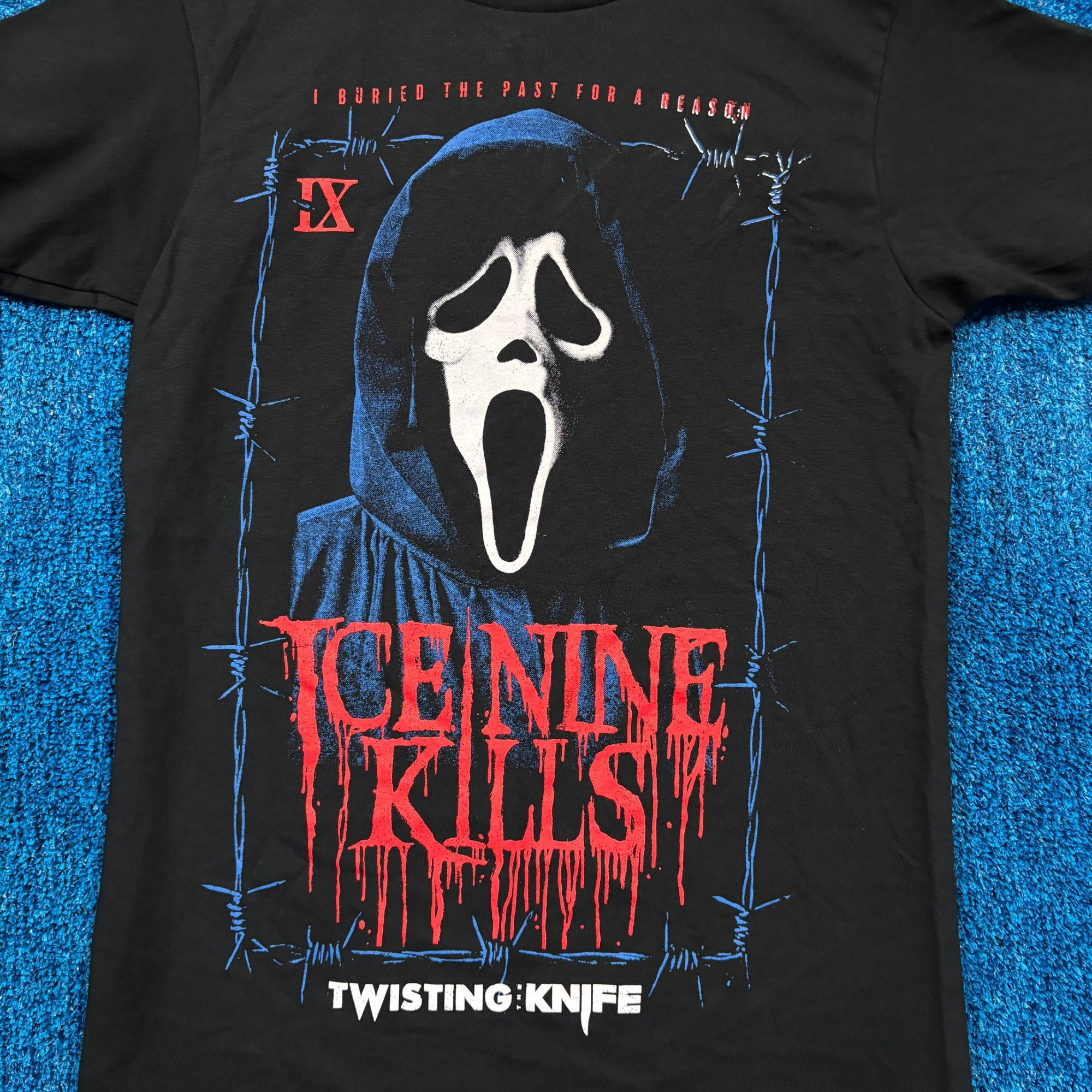 Band Tees Ghost Face x Ice Nine Kills Twisting the Knife Scream Tee S Size US S / EU 44-46 / 1 - 2 Thumbnail