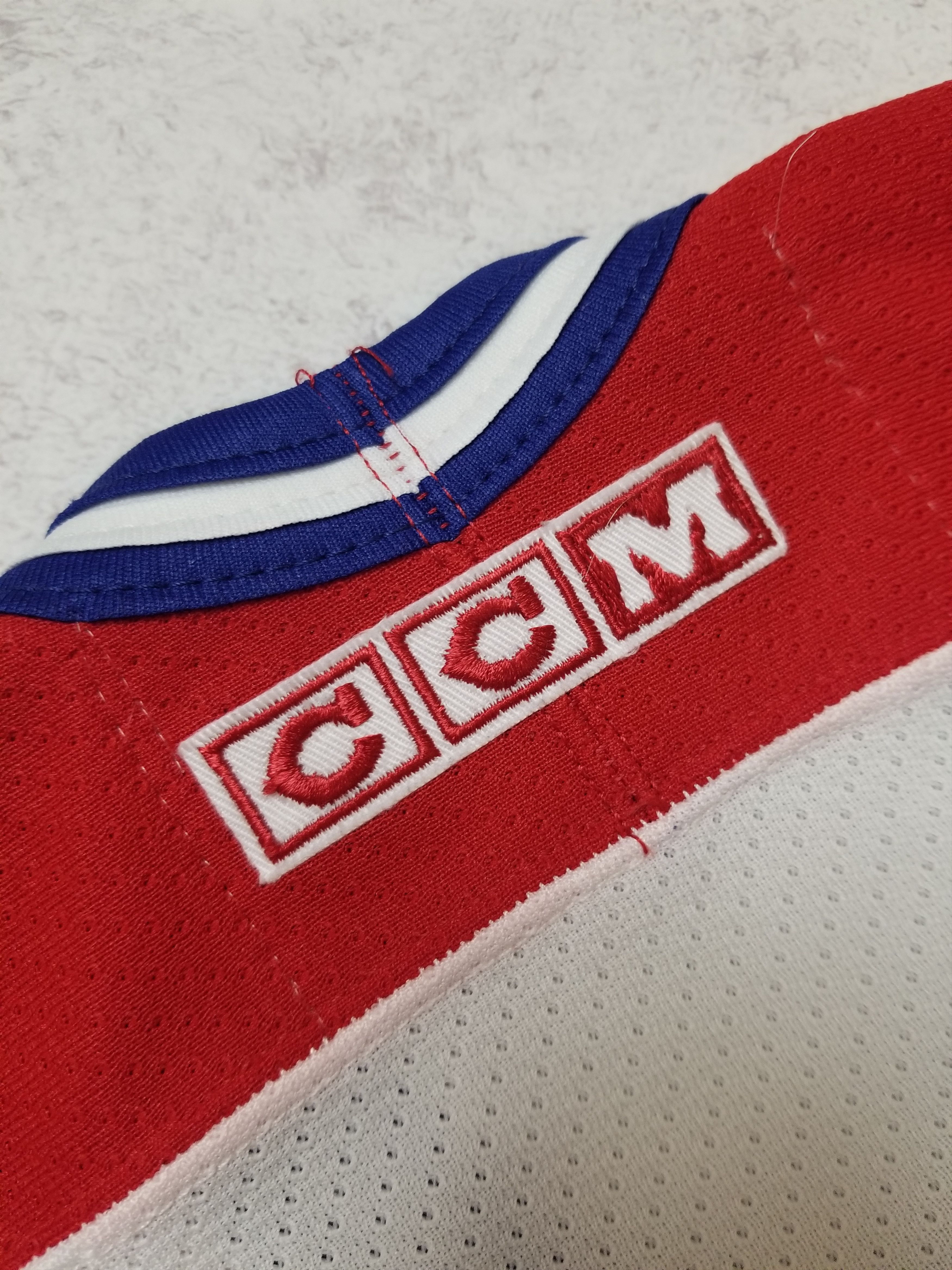 Ccm Montreal Canadiens CCM Air-Knit Jersey Sz Youth XL Men's XS Size US XS / EU 42 / 0 - 5 Thumbnail