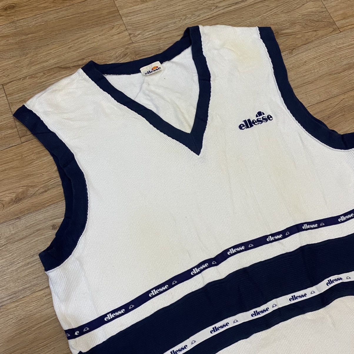 Ellesse 1990s Ellesse Vest Knitwear Size US L / EU 52-54 / 3 - 2 Thumbnail