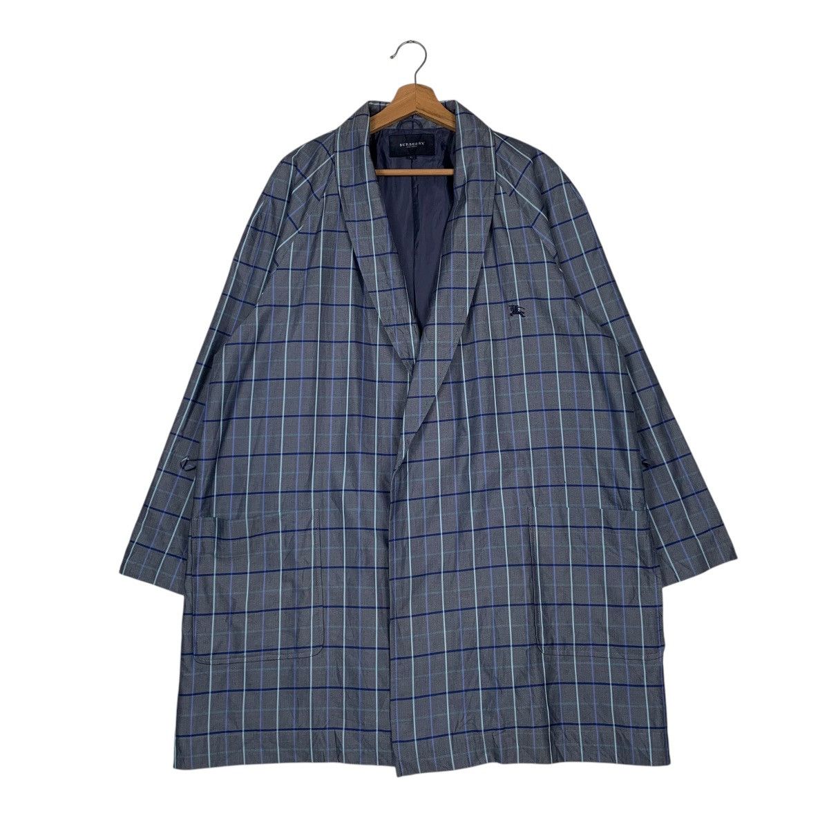 Burberry Burberry London Buttonless Checkered Jacket Size US L / EU 52-54 / 3 - 1 Thumbnail
