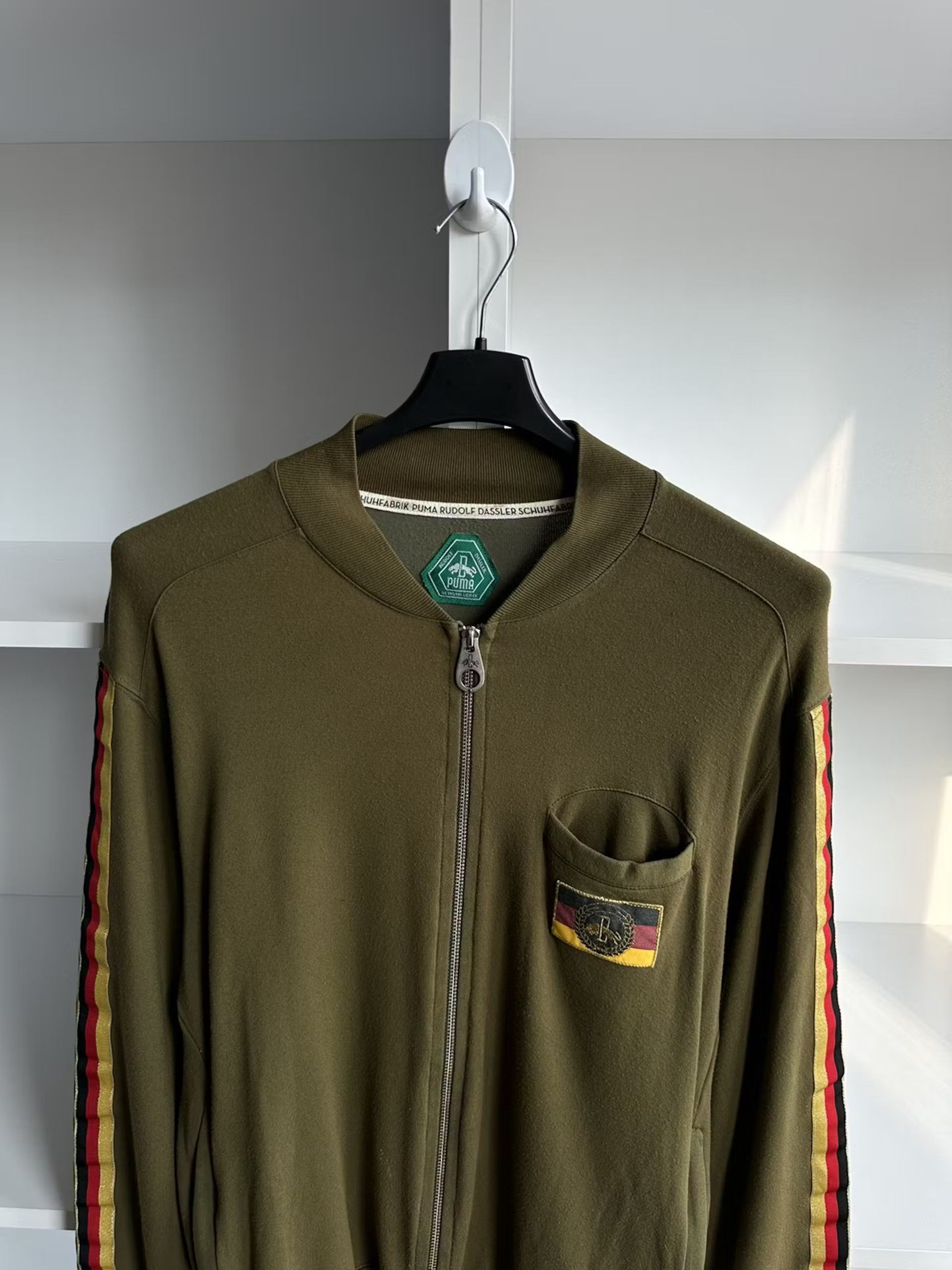 Vintage Puma Rudolf Dassler Rare Zip Track Jacket