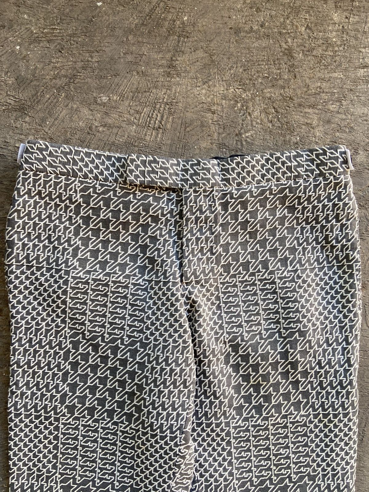 Thom Browne FW2015 Thom Browne - Houndstooth Pattern Slim Trousers Pants Size US 36 / EU 52 - 3 Thumbnail