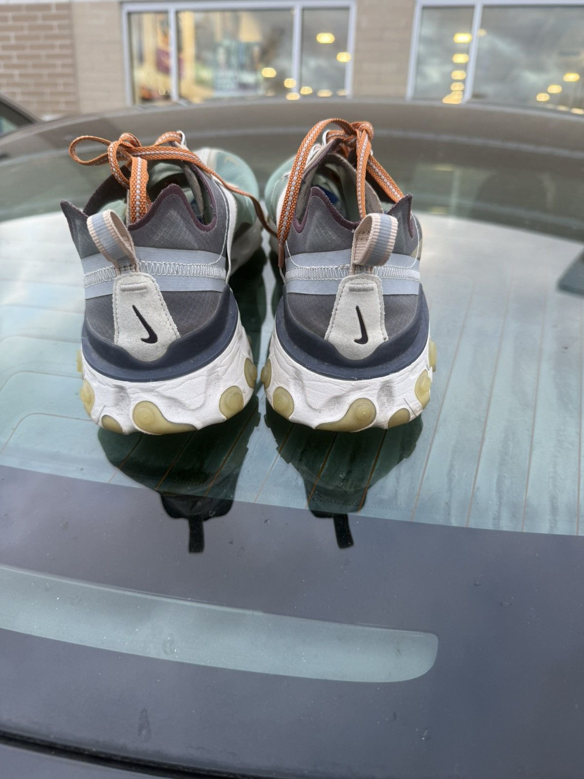 Nike × Undercover Undercover x Nike React Element 87 Green Camo – Size 10.5 US Size US 10.5 / EU 43-44 - 4 Thumbnail