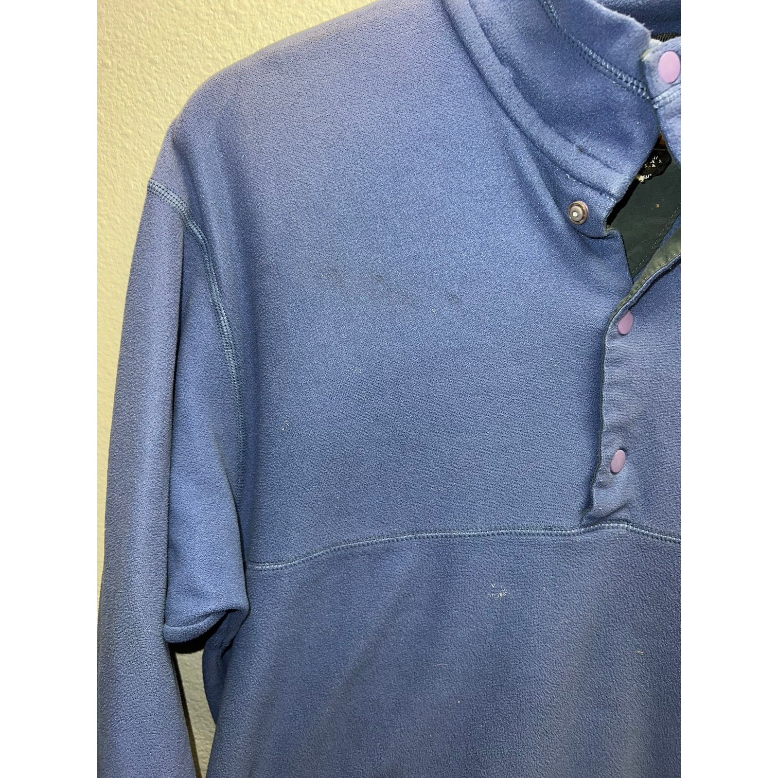 Patagonia Patagonia Micro D Luxe Sweater Blue Pullover Fleece USA Made Size US M / EU 48-50 / 2 - 5 Thumbnail