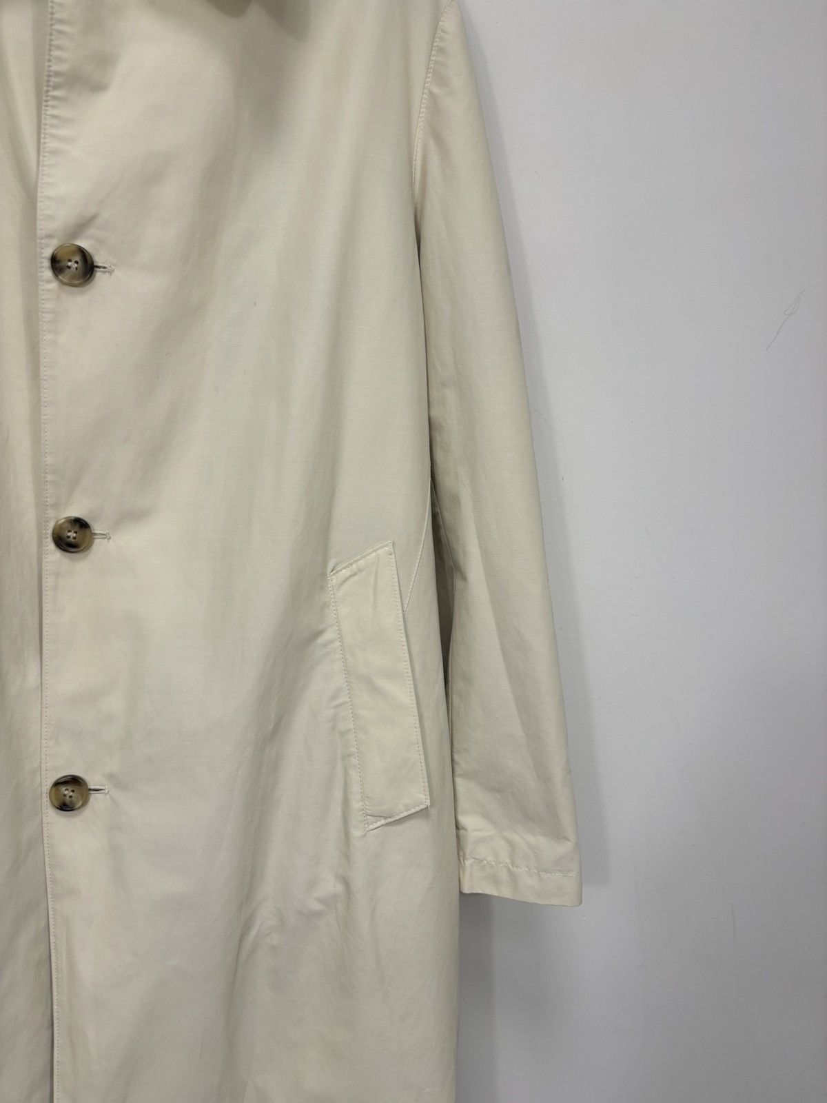 Corneliani Corneliani Men’s Italian Classic Luxury Nylon Trench Coat Size US L / EU 52-54 / 3 - 10 Thumbnail