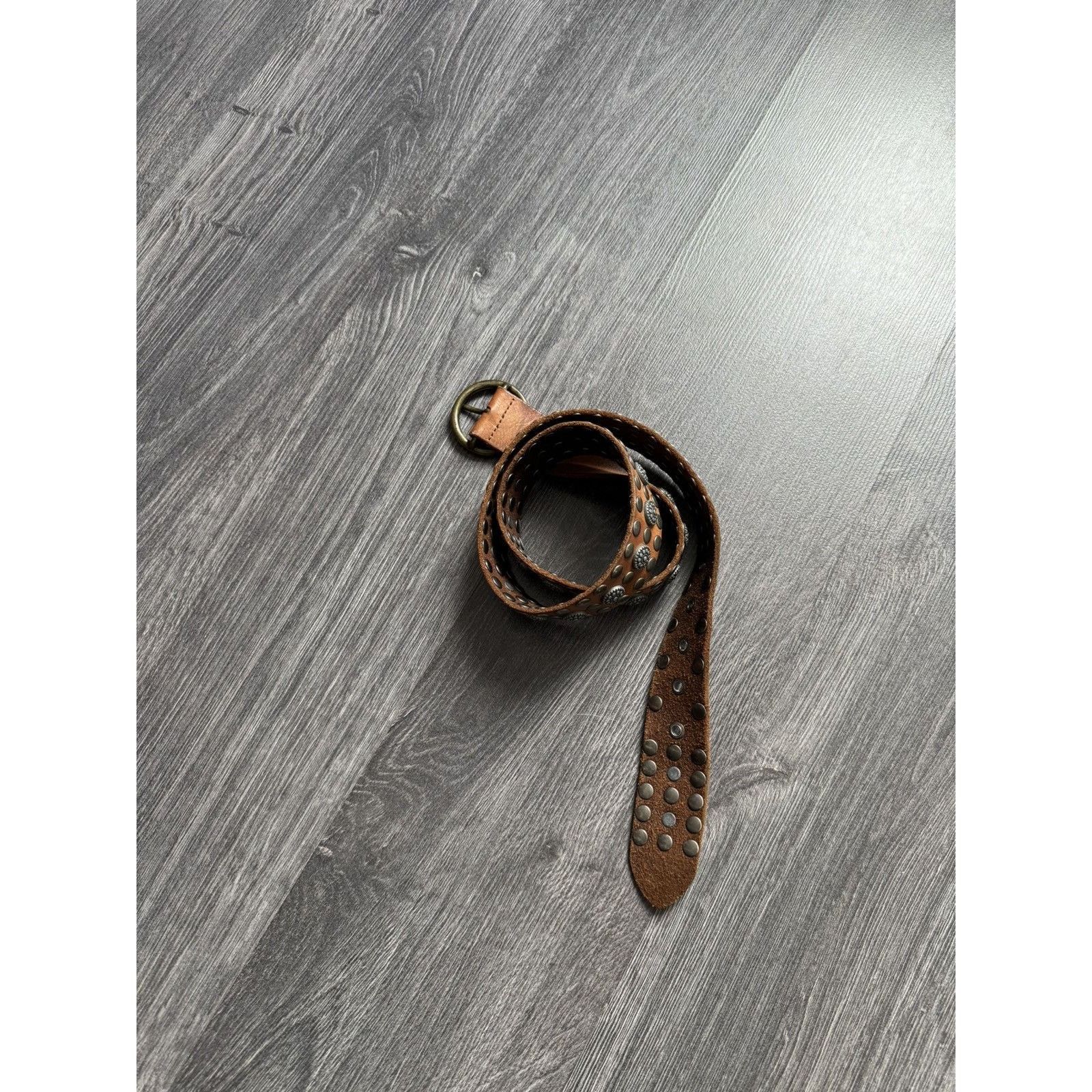Japanese Brand × Vintage Y2K Opium Leather Western Belt Vintage Size ONE SIZE - 6 Thumbnail