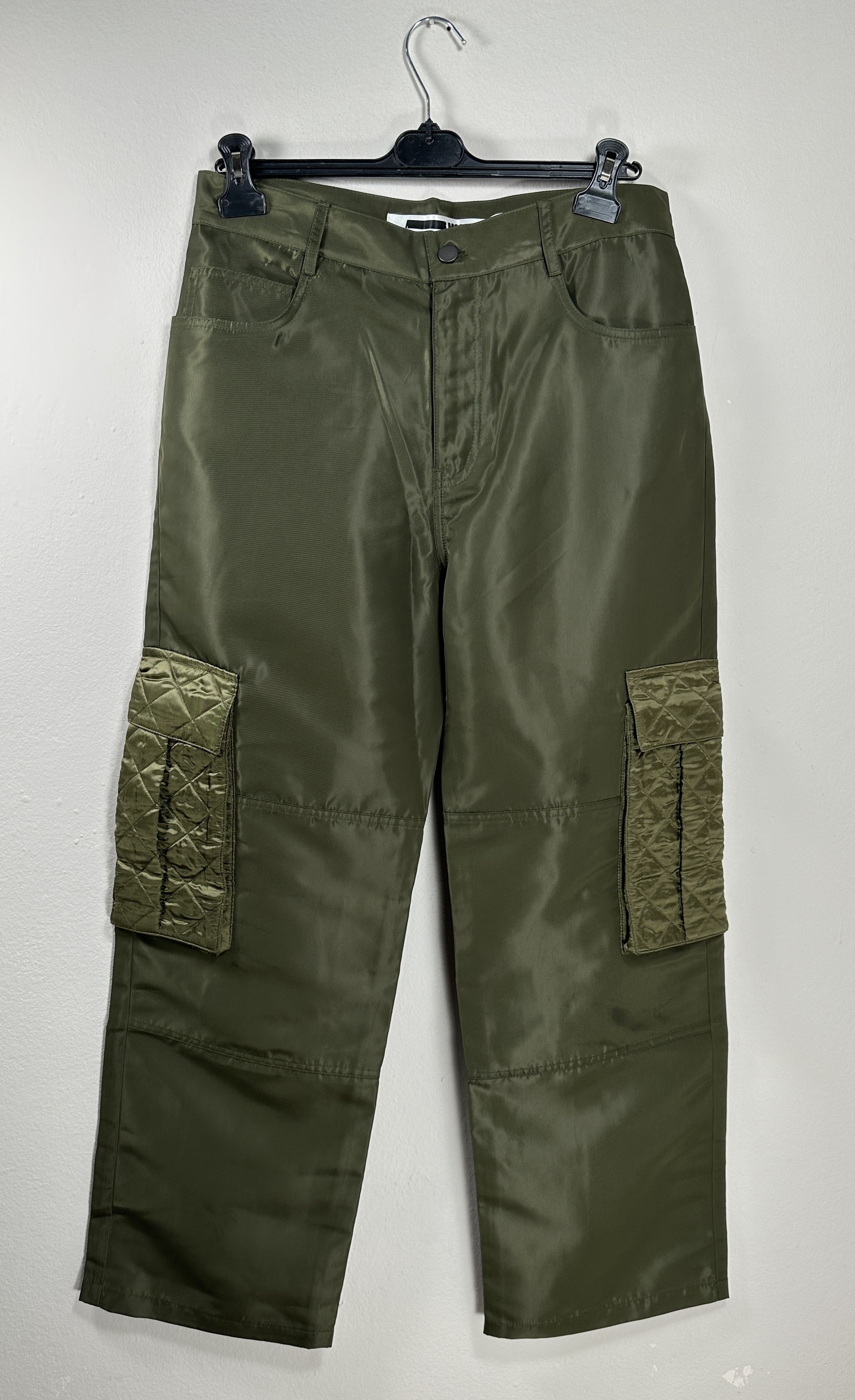 image of Alexander Mcqueen x Mcq Green Military Trouser, Men's (Size 33)