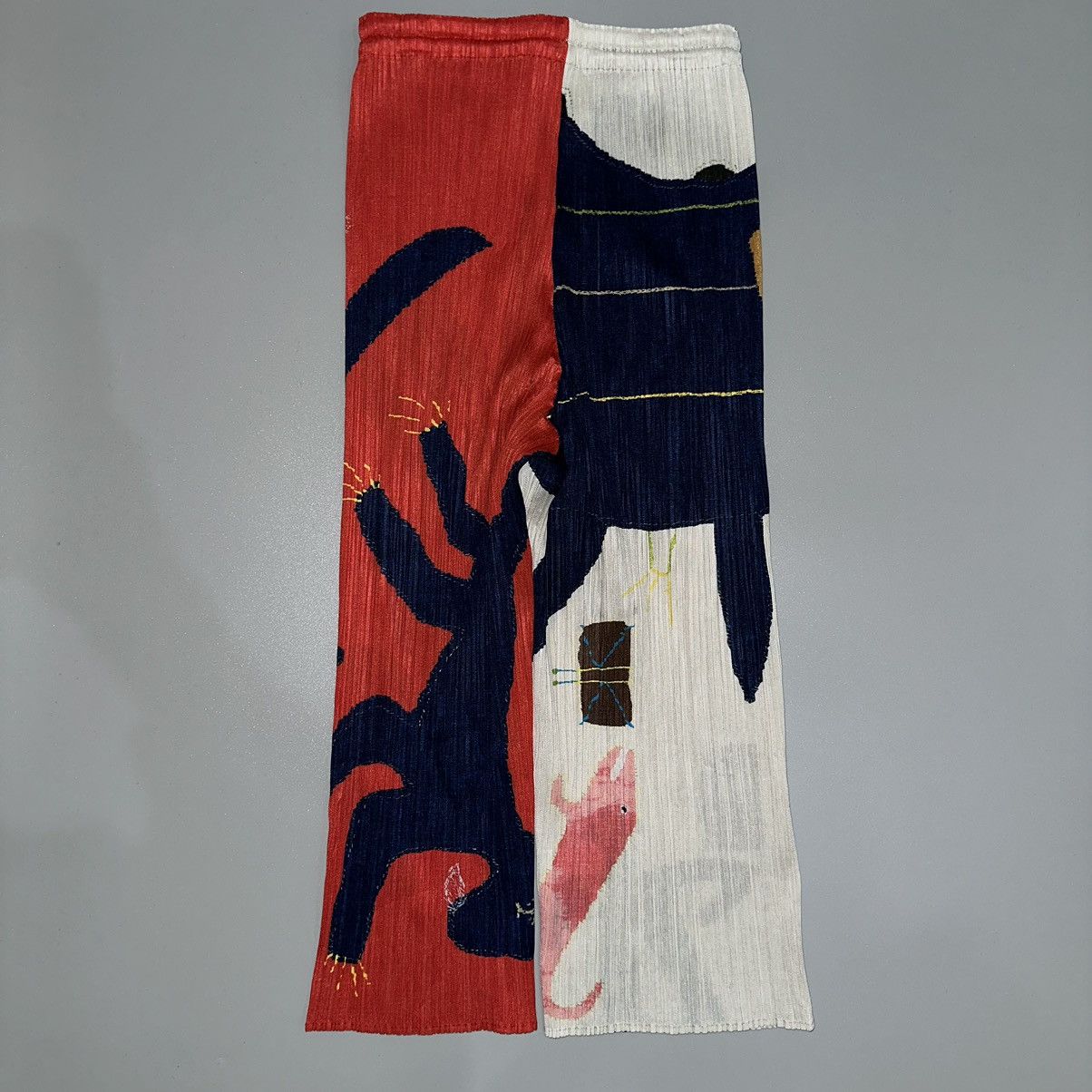 Pleats Please Issey Miyake SS99 Pleats Please Creatures animal pants Size 24" / US 00 / IT 34 - 5 Thumbnail
