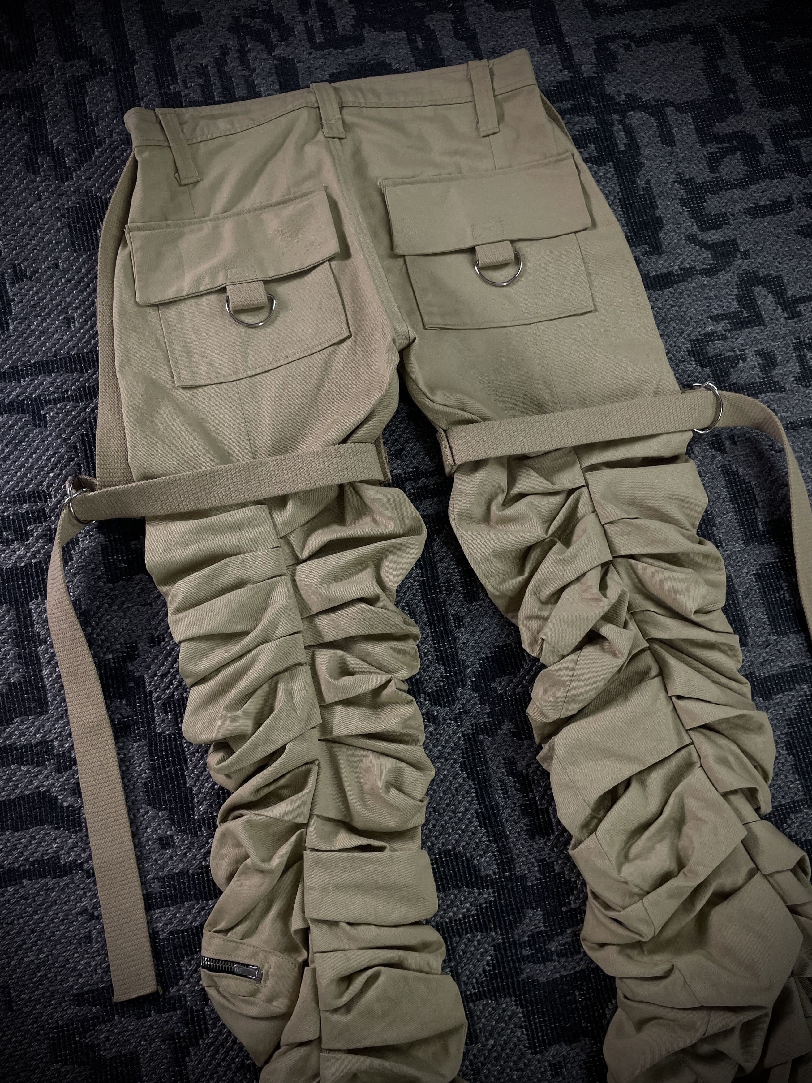 Other Kam Vercetti Cargo Flared Pants Size US 32 / EU 48 - 12 Thumbnail