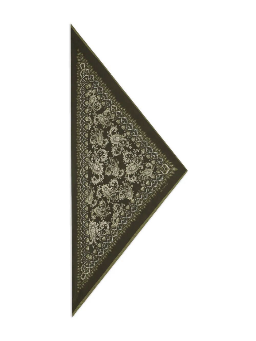 Etro TRIANGLE FOULARD PRINT SCARF Size ONE SIZE - 1 Thumbnail